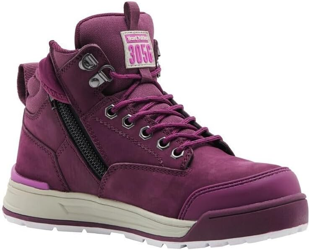 Hard Yakka Women'S 3056 Lace up and Side Zip Safety Boot