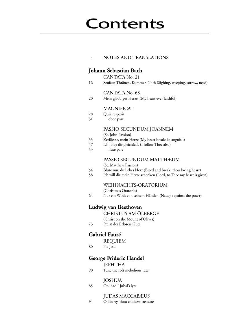 Hal Leonard the Oratorio Anthology the Vocal Library Book: the Vocal Library Soprano image number 1