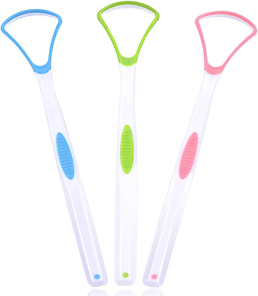[Soft Silicon] 3PCS Tongue Scraper Cleaner, Oral Scrapers, Premium Sweeper Sets, Bad Breath Cure Tools, Effective Kits image number 1