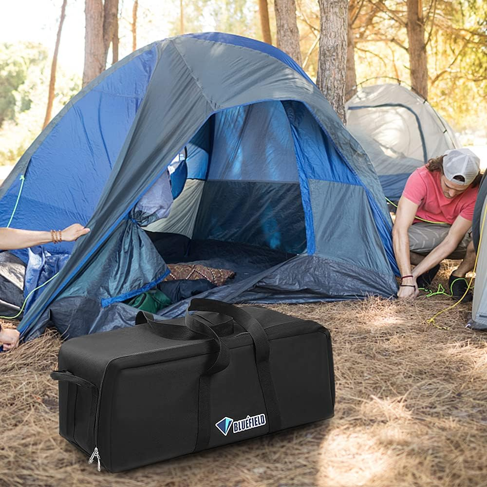 55L Extra Large Travel Storage Bag Water Resistant Hand Bag Folding Luggage Bag Backpack ALKOY image number 3