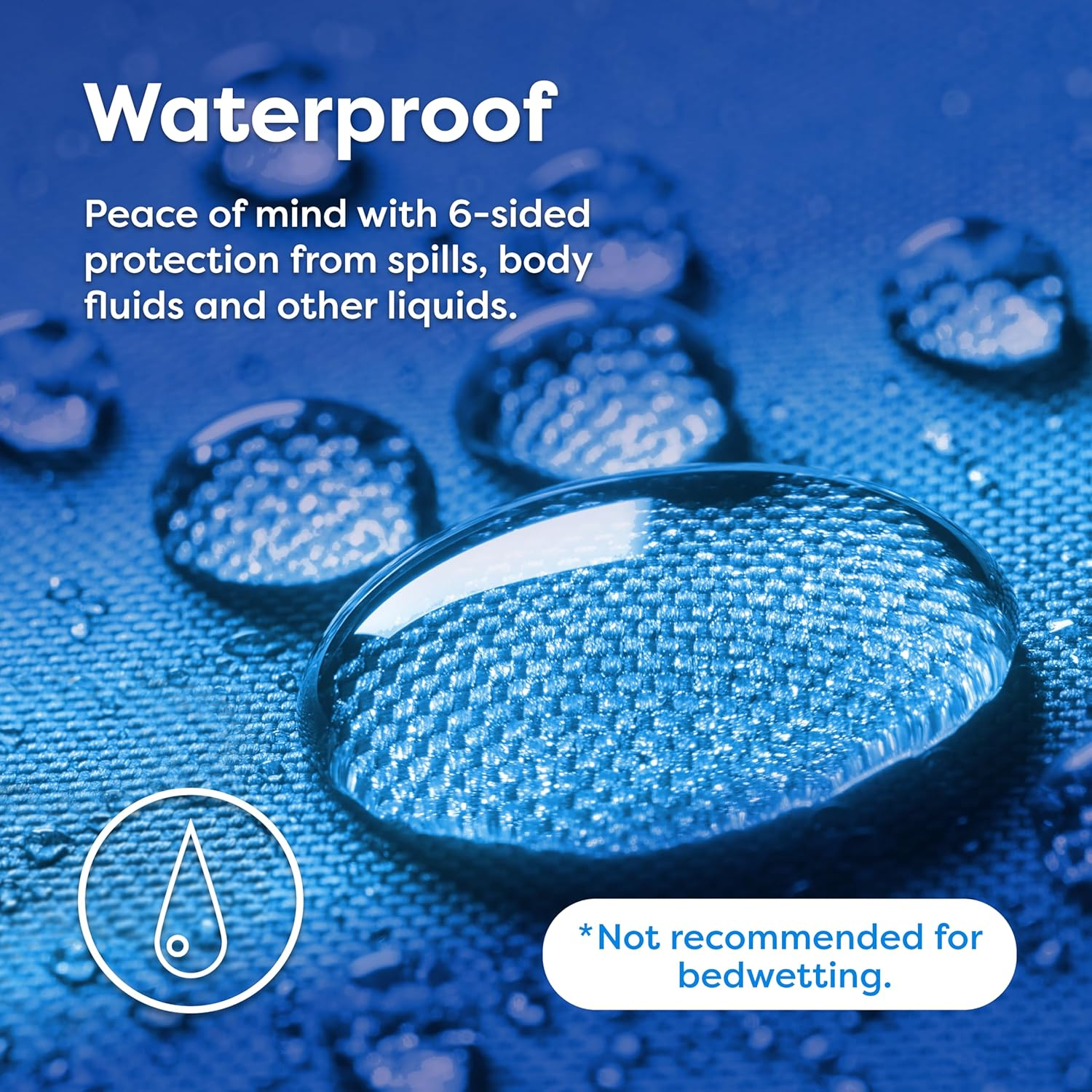 HOSPITOLOGY PRODUCTS Mattress Encasement - Zippered Bed Bug Dust Mite Proof Hypoallergenic - Sleep Defense System - Queen - Waterproof - Stretchable - Standard 12" Depth - 60" W X 80" L image number 4