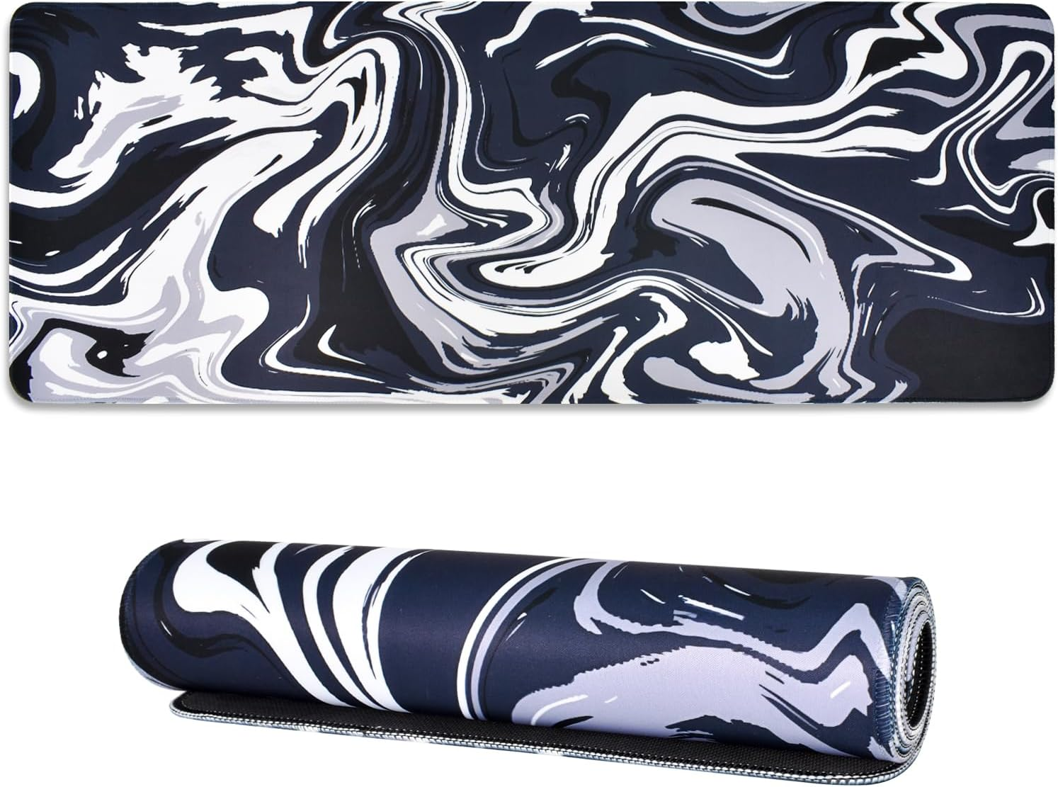 Gaming Mouse Pad 800 * 300 * 0.3Mm Big Large Desk Mat, XXL Large Mouse Pad, Non-Slip Rubber Base Waterproof Keyboard Mat with Stitched Edges, Gaming Keyboard Mouse Mat image number 3