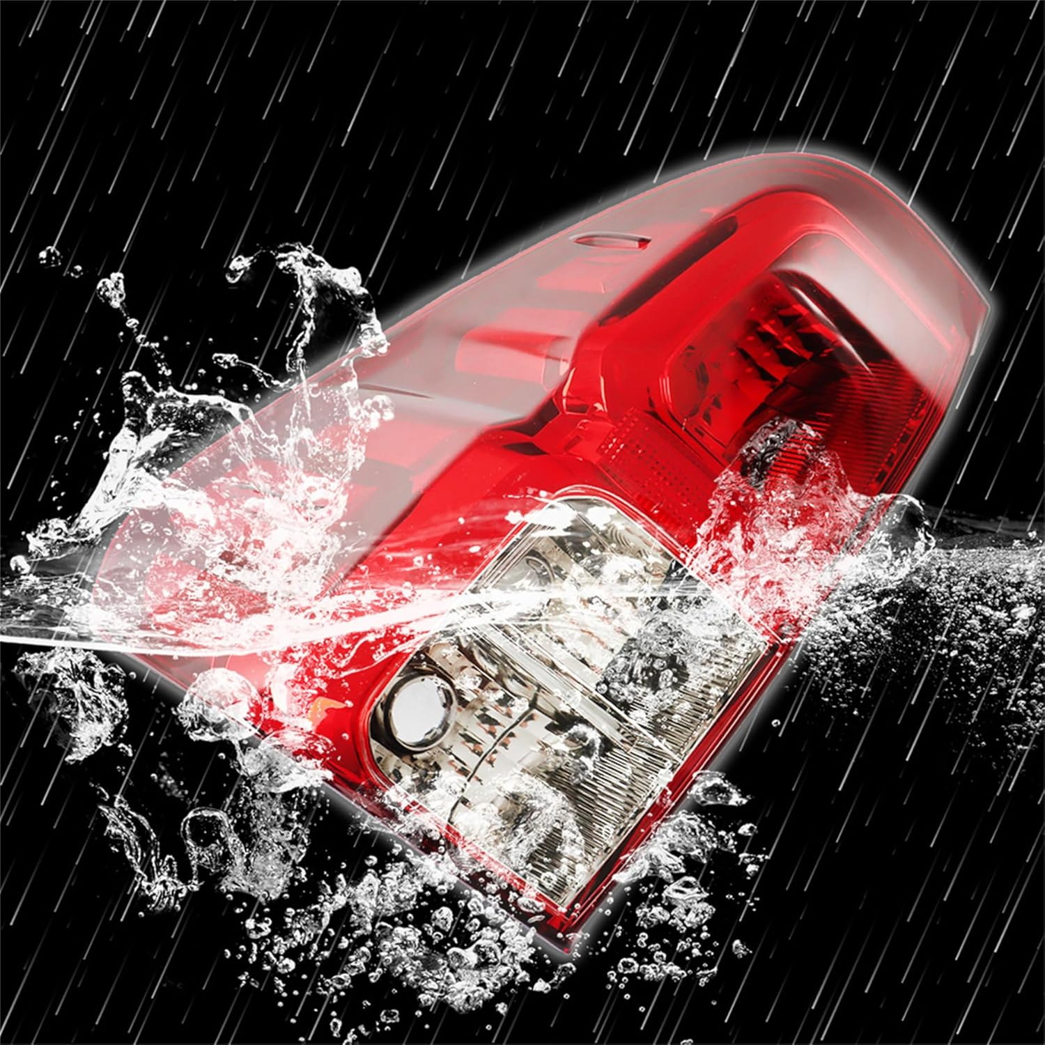 Right Tail Light Replacement for Hilux 2WD 4WD SR SR5 UTE 2015-2020 Tail Lamp RH Red Lens Driver Side image number 6