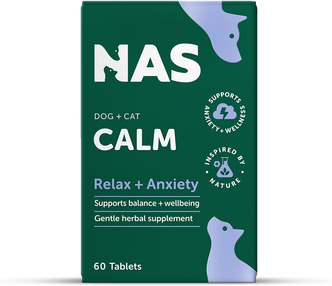 Natural Animal Solutions Calming Chewable Tablets for Dogs Anxiety Support. Dog Calming Tablets, Help Manage Stress, Promote Relaxation and Support Anxiety Relief for Dogs, 60 Count image number 6