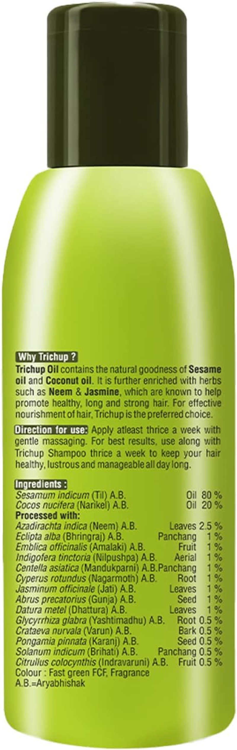 Trichup Healthy, Long & Strong Oil (3 X 200Ml) image number 1