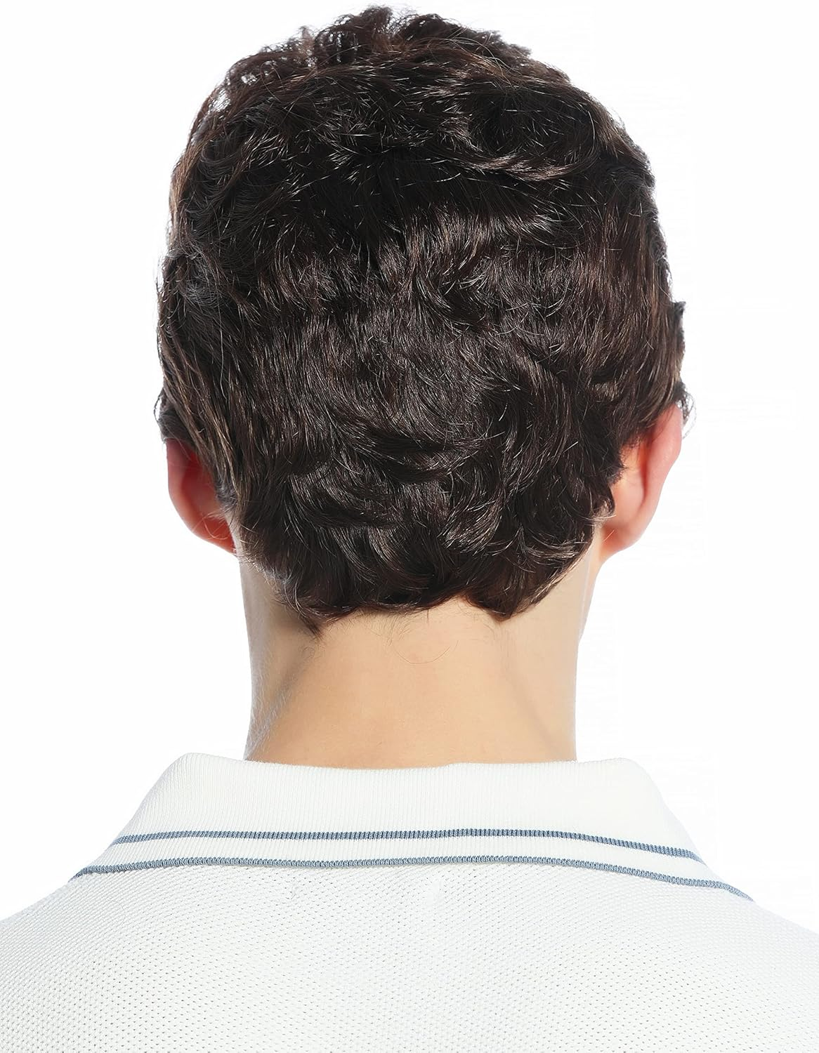 WIG ME up - DW1333A-6T30 Men'S Women'S Unisex Short Slightly Wavy Wig Great Chestnut Brown Mix