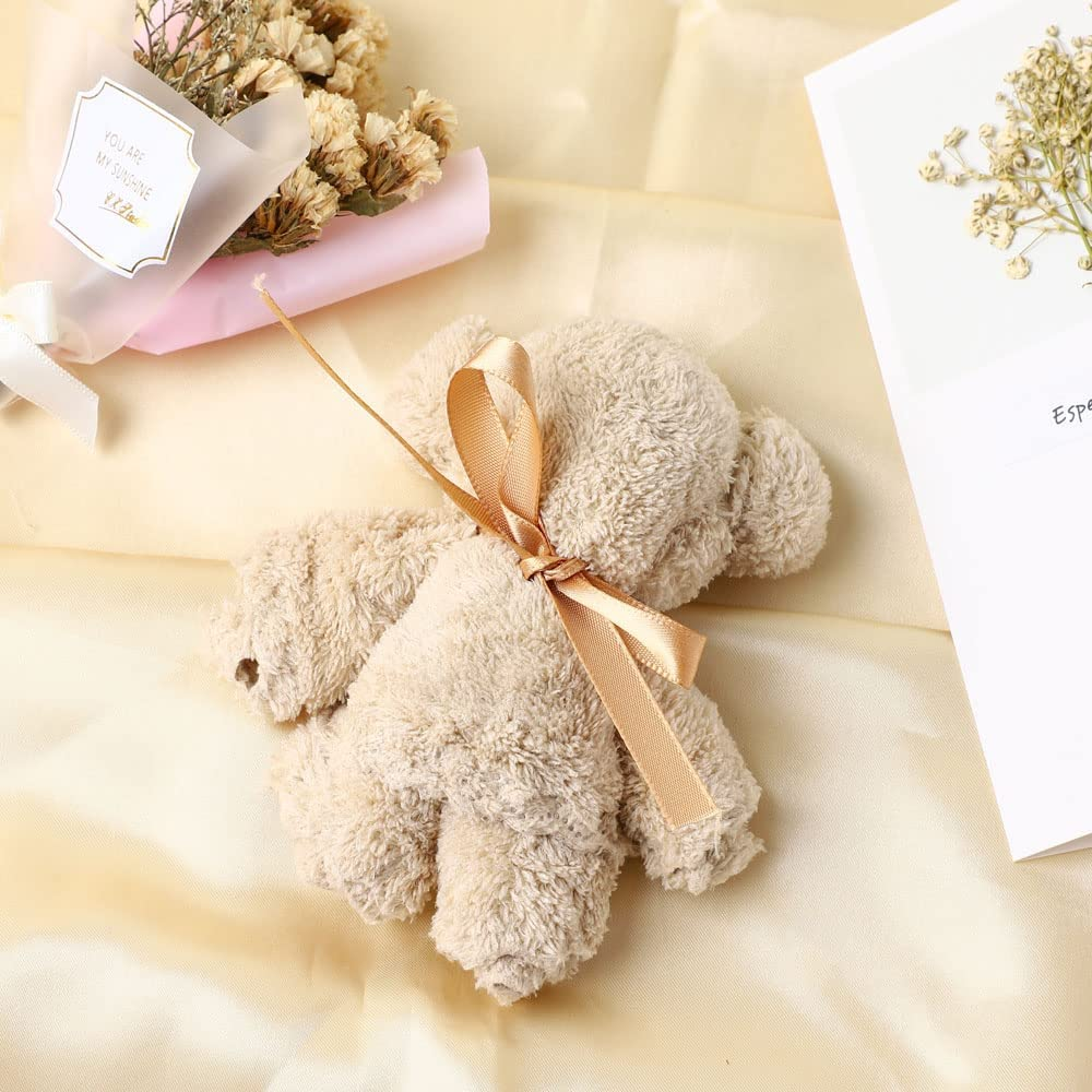 Luxury Gifts for Women with a Love Bath Bomb, Scented Candle, Shower Steamer, a Cute Towel Teddy, an Organic Oatmeal Soap, and a Greeting Card. Great for Birthday, New Year, or Any Occasion image number 3
