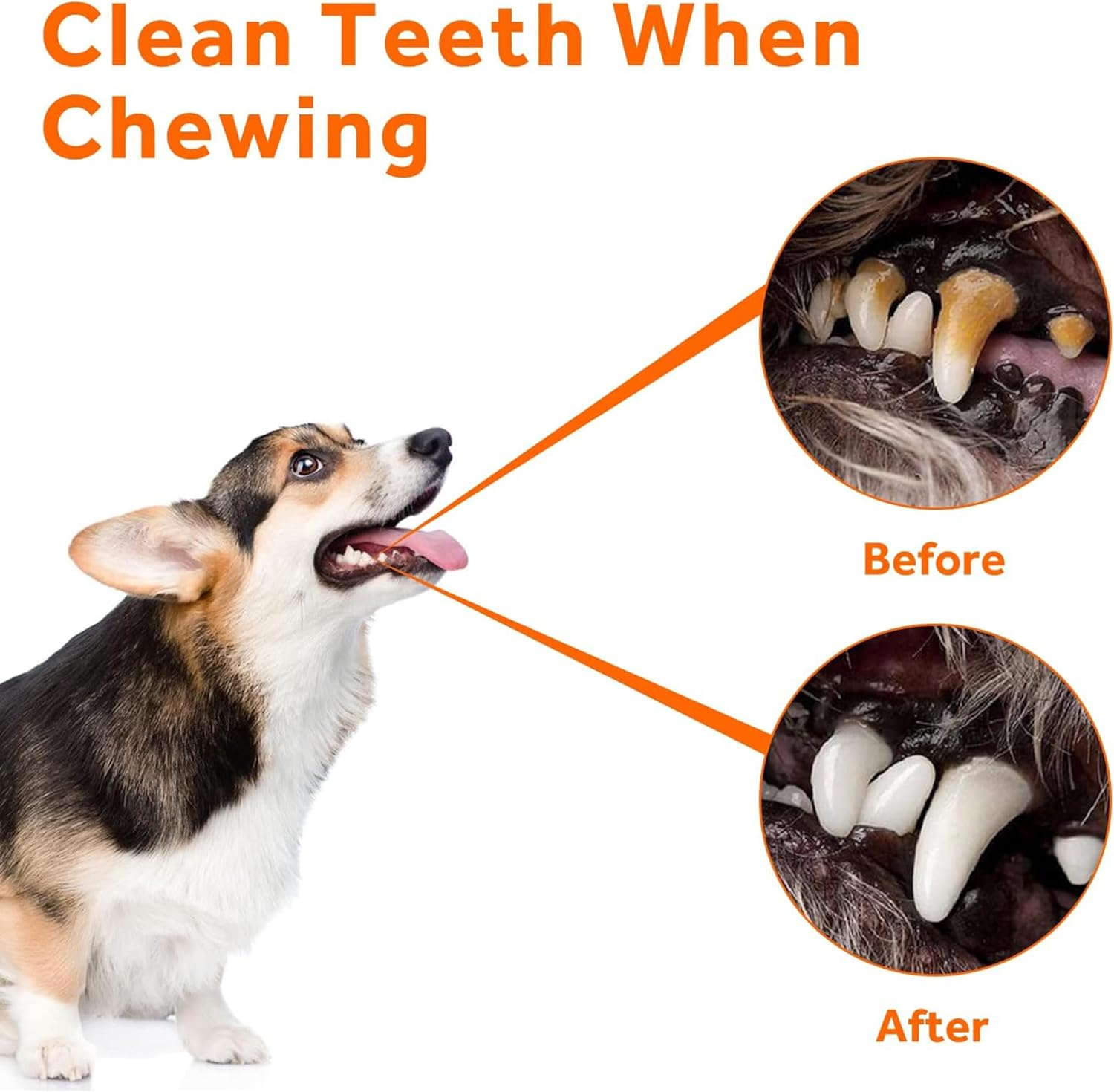 2 Pcs Dog Rope Toys for Small/Medium Dogs,Dog Toys Set for Aggressive Chewers,Interactive Teething Chew Tug Toy,War Rope Dog Toy,Interactive Dog Rope Toy for Teeth Cleaning image number 4