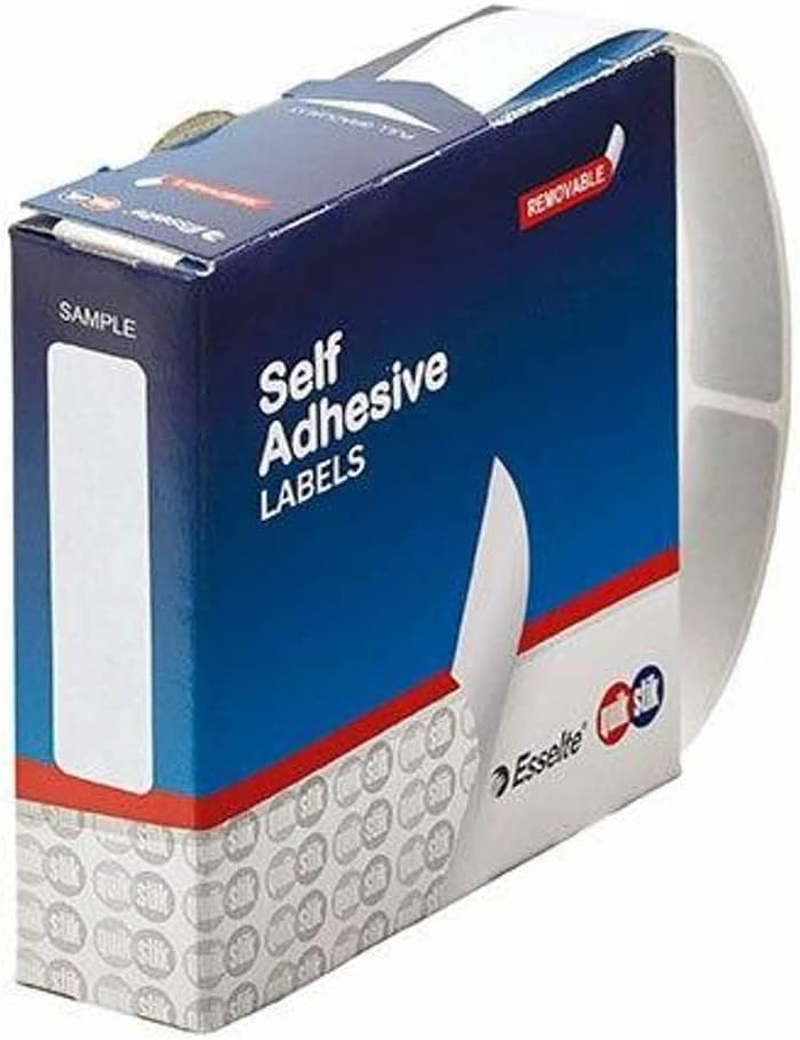 Quikstik Label Dispenser Rectangle 13X49Mm White 550 Labels image number 1