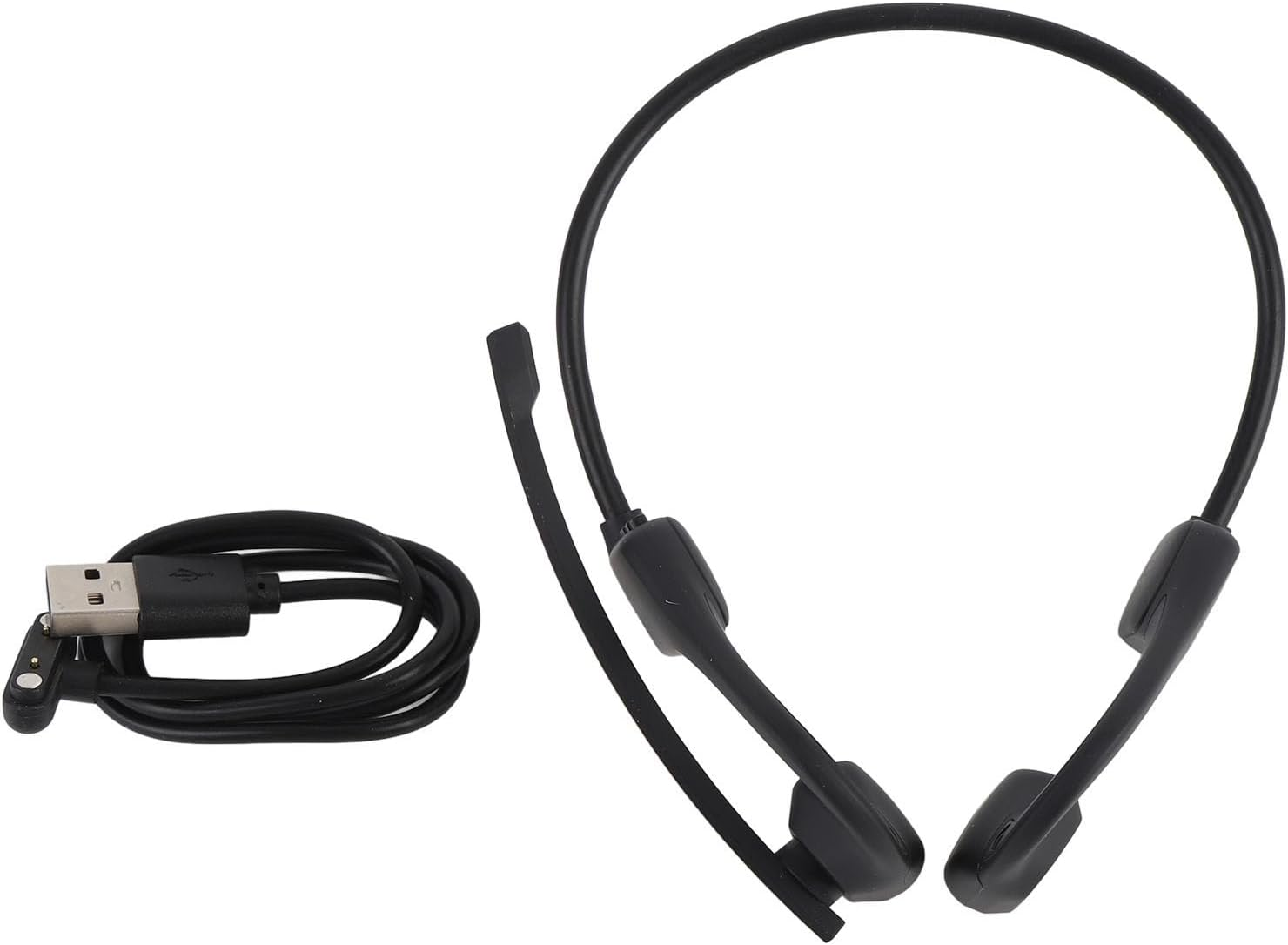 Cryfokt Language Translator Earbuds Bone Conduction 5.3 Earphones, Real Time Translation for Business Meetings, ABS Material image number 3