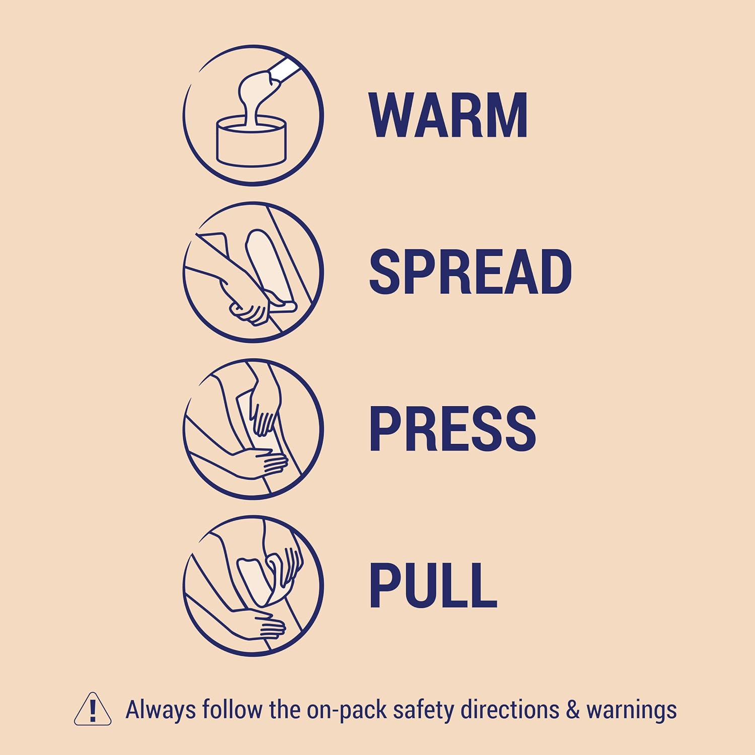 Nair Sensitive Strip Free Hair Remover Wax - Quick and Precise Hair Removal &ndash; Removes Short Hair &ndash; for Facial and Sensitive Areas &ndash; All Skin Types - 400 G image number 6