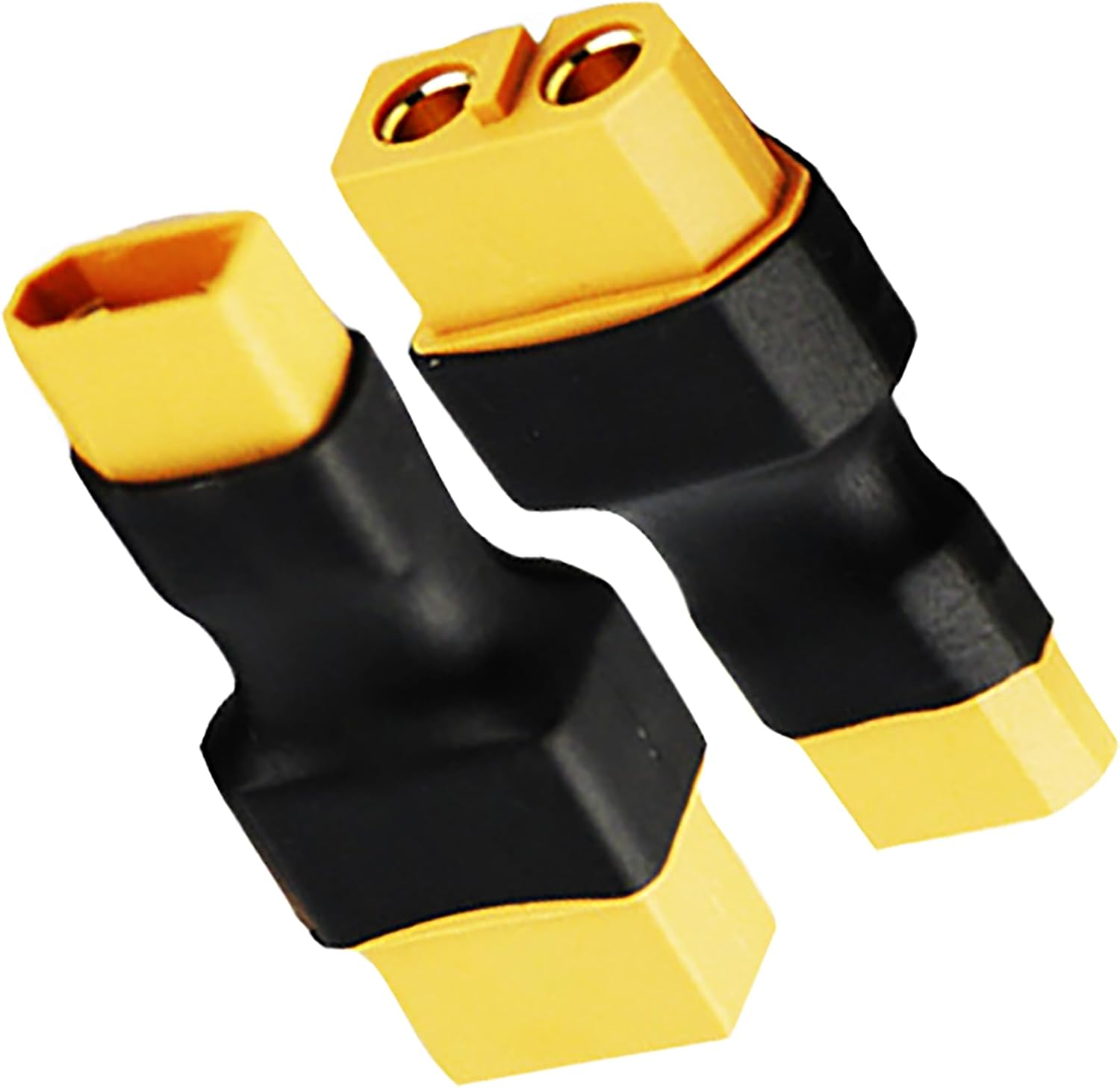 Tunghey 4Pack RC XT30 to XT60 Plug Female Male Adapter Connector for RC FPV Drone Car Lipo Nimh Battery Charger ESC image number 2