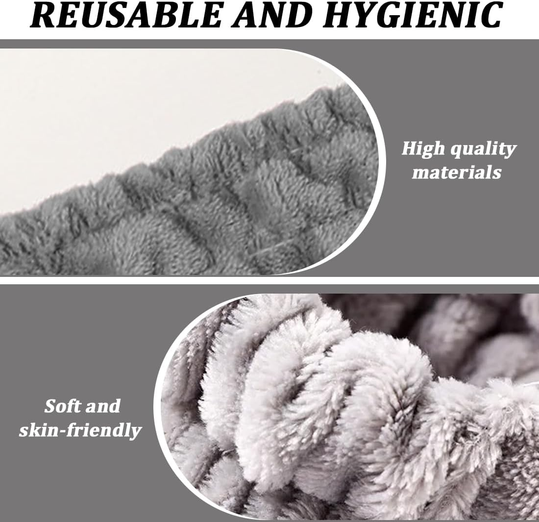 Face Headband, 1 Piece, Women'S Face Wash Hair Band, Elastic Headband, for Make-Up and Face Washing, Terry Cloth Hair Band for Yoga, Sports, Shower, Elastic Face Head Wrap for Girls image number 5