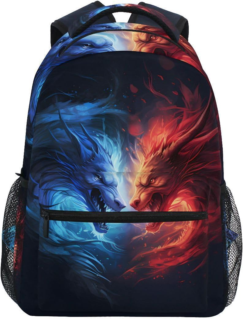 School Backpack Stylish Bookbag for Boys Girls Elementary School Casual Travel Bag Computer Laptop Daypack