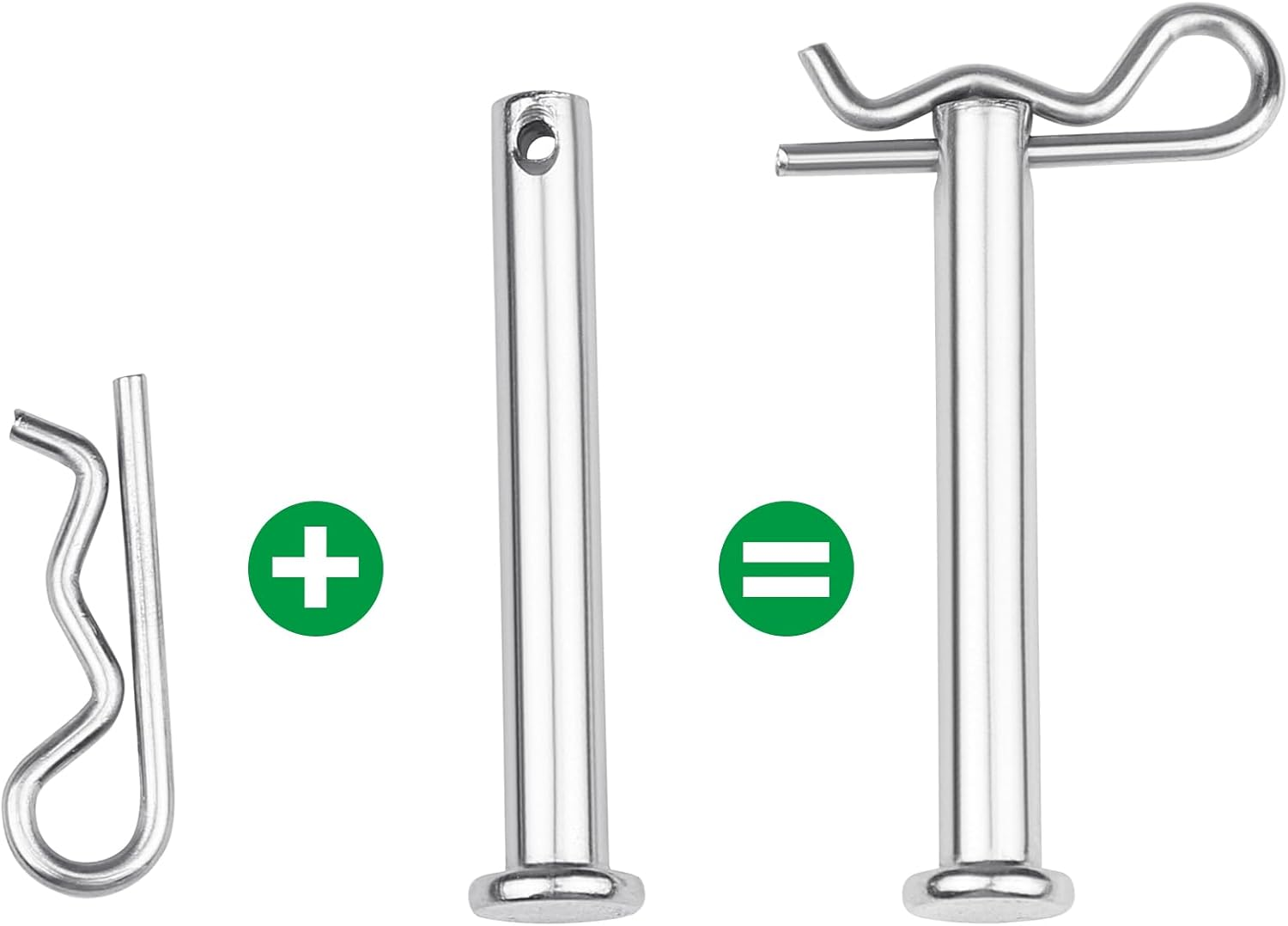 4 Pack Grill Lid Assembly Hardware Kit with Weber 88206 Charcoal Grills &ndash; Replacement Parts for Weber BBQ Grill Lid Assembly image number 3