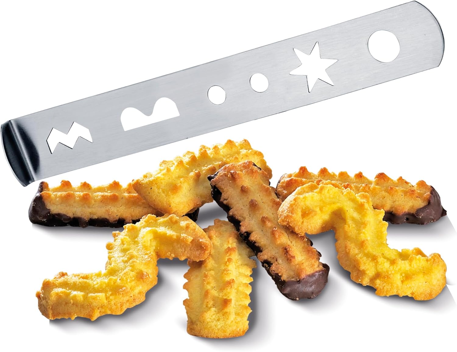 K&uuml;chenprofi Solido Stainless Steel Mincer 2.0 Manual Including 3 Perforated Discs, Biscuit Attachment and 3 Sausage Filling Attachments, with Extra Large Table Clamp 12 X 10 X 40 Cm image number 1