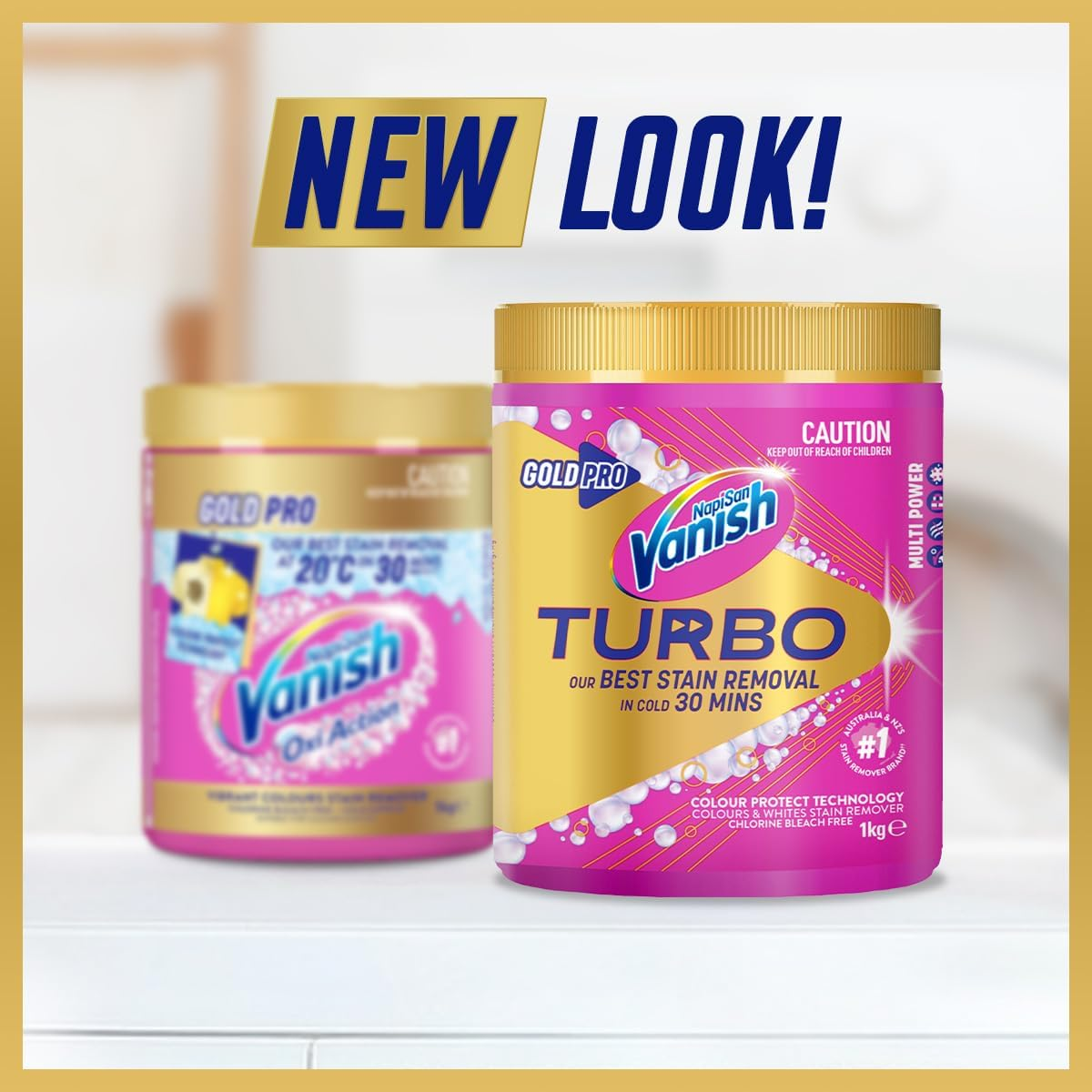 Vanish Napisan Gold Pro Turbo Oxi Action Stain Remover Powder 1Kg image number 4