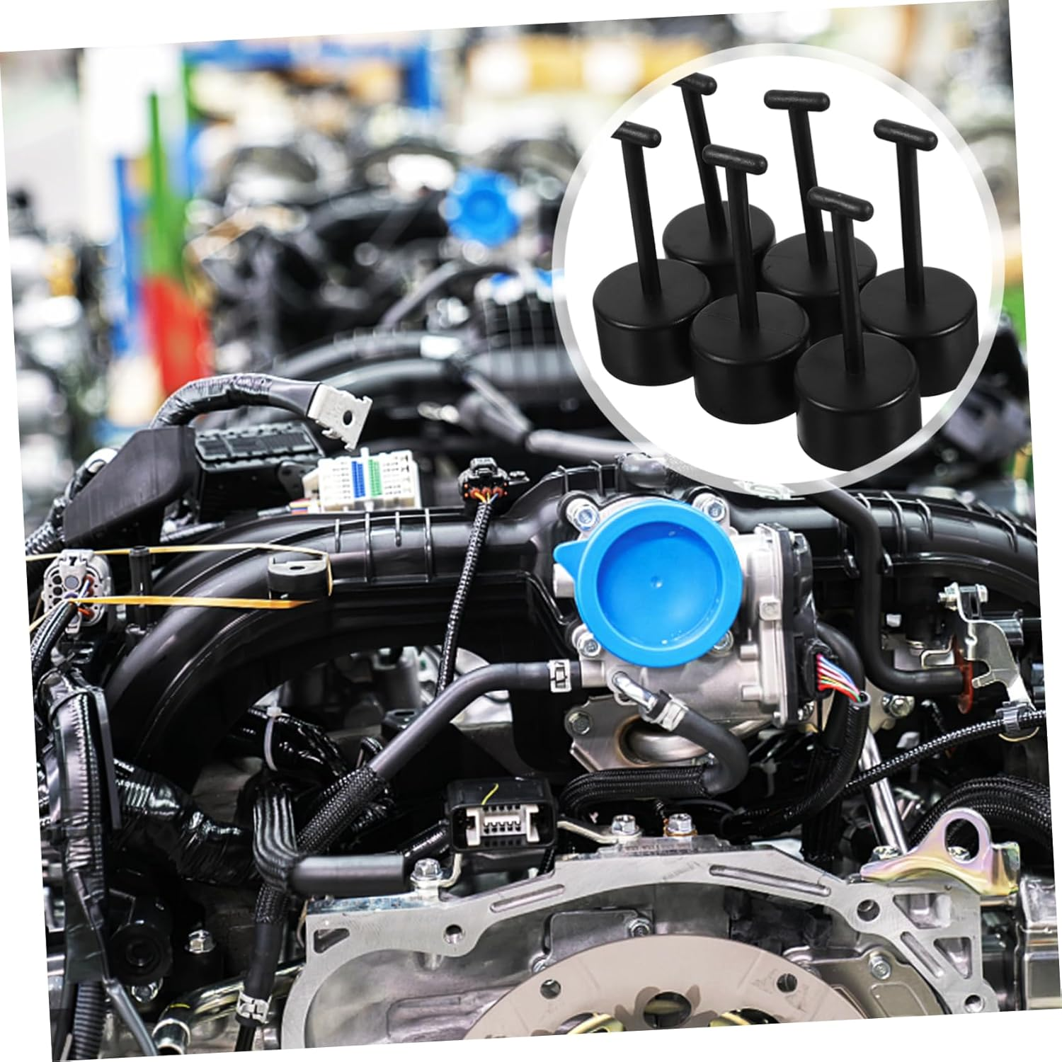 DINHEAROM 6Pcs Shaped Wrench Tool for Lamp Holder and Socket Remover Versatile Light Fixture Installation and Repair Tool for Home and Automotive Use image number 6