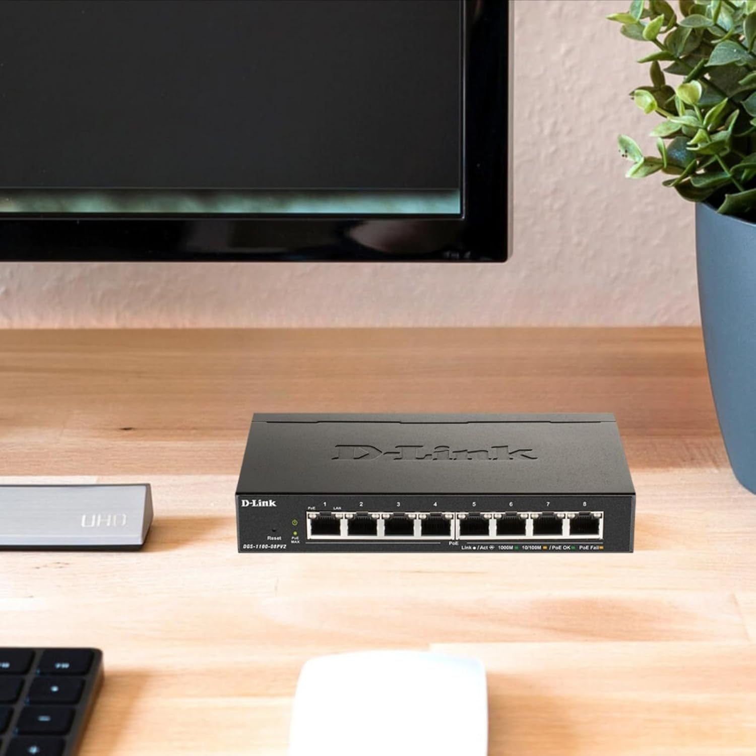 D-Link Smart Managed Poe Switch Enhanced Security, and Energy-Efficient Performance (8-Port Poe Smart Switch) image number 5