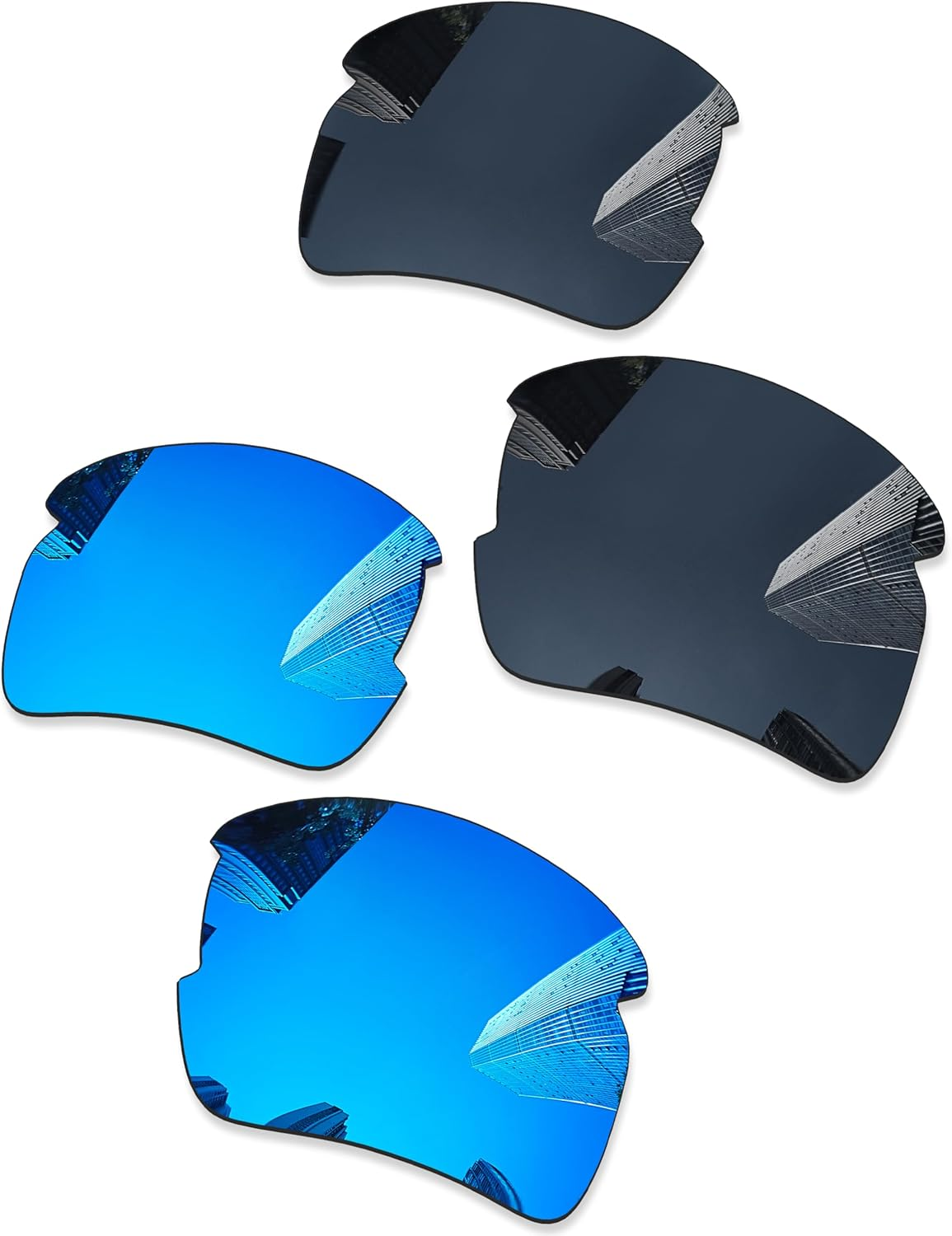 Combine8 Ploarized Replacement Lenses for Oakley Flak 2.0 XL OO9188 Sunglasses