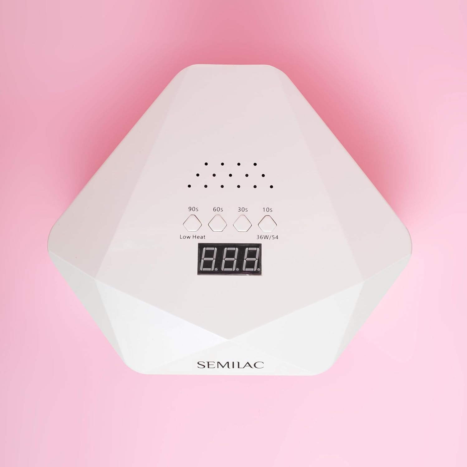 Semilac UV LED Nail Lamp 36W/54W - Lamp for Gel & UV Varnish, Dual LED Technology, Dual Power, 4 Timer, Sensor, for Manicure & Pedicure image number 4