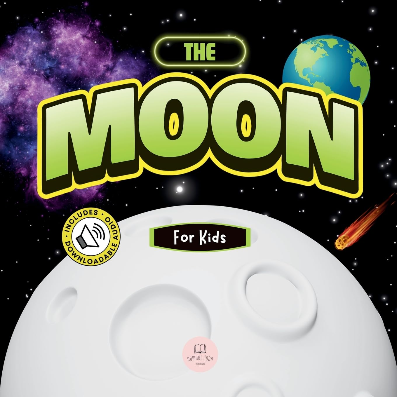 The Moon for Kids: Children'S Book to Learn Basics, Fun Facts, Its Lunar Phases, and More! image number 1