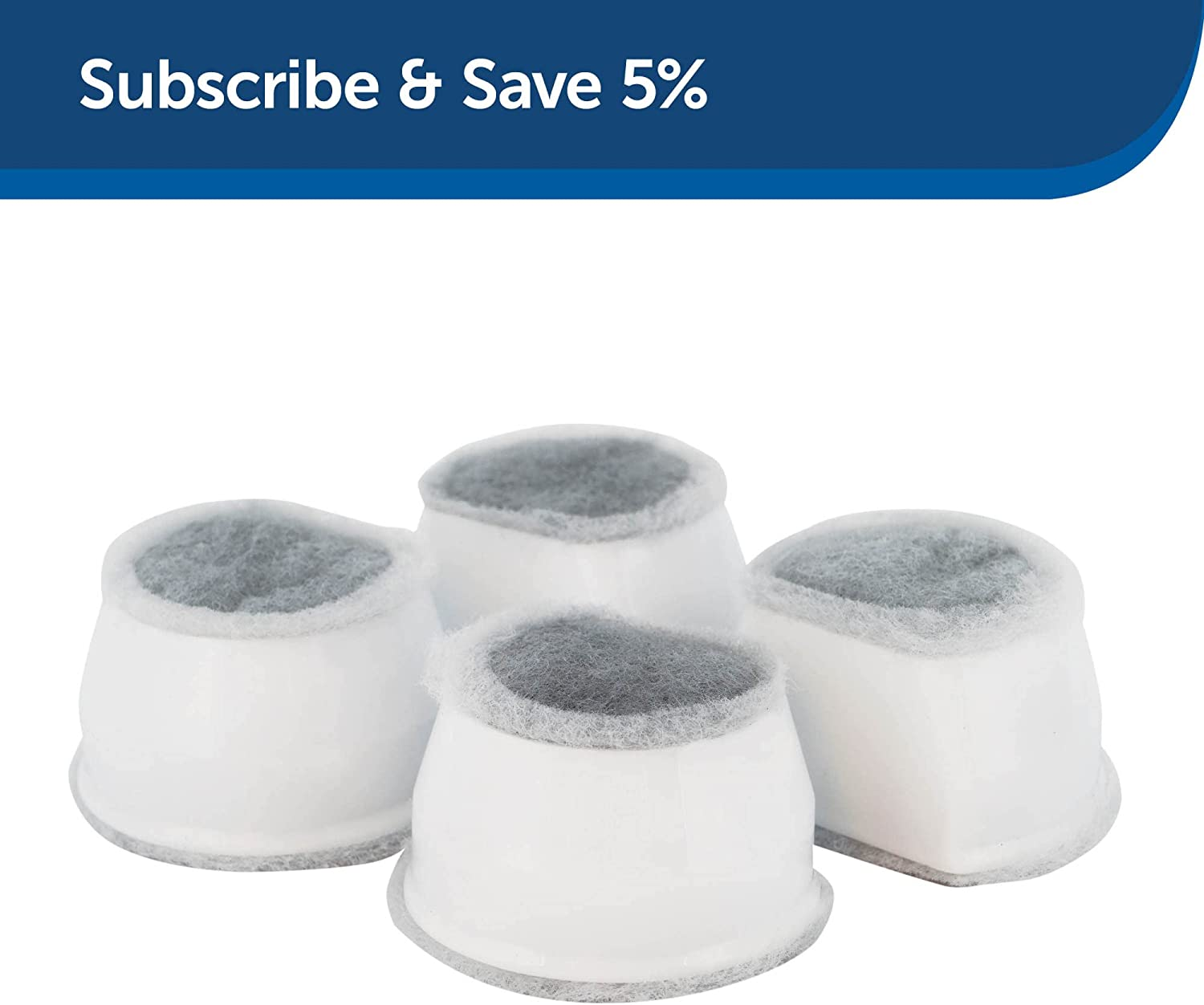 Petsafe Drinkwell Pet Fountain Replacement Charcoal Filter (Pack of 4) image number 4