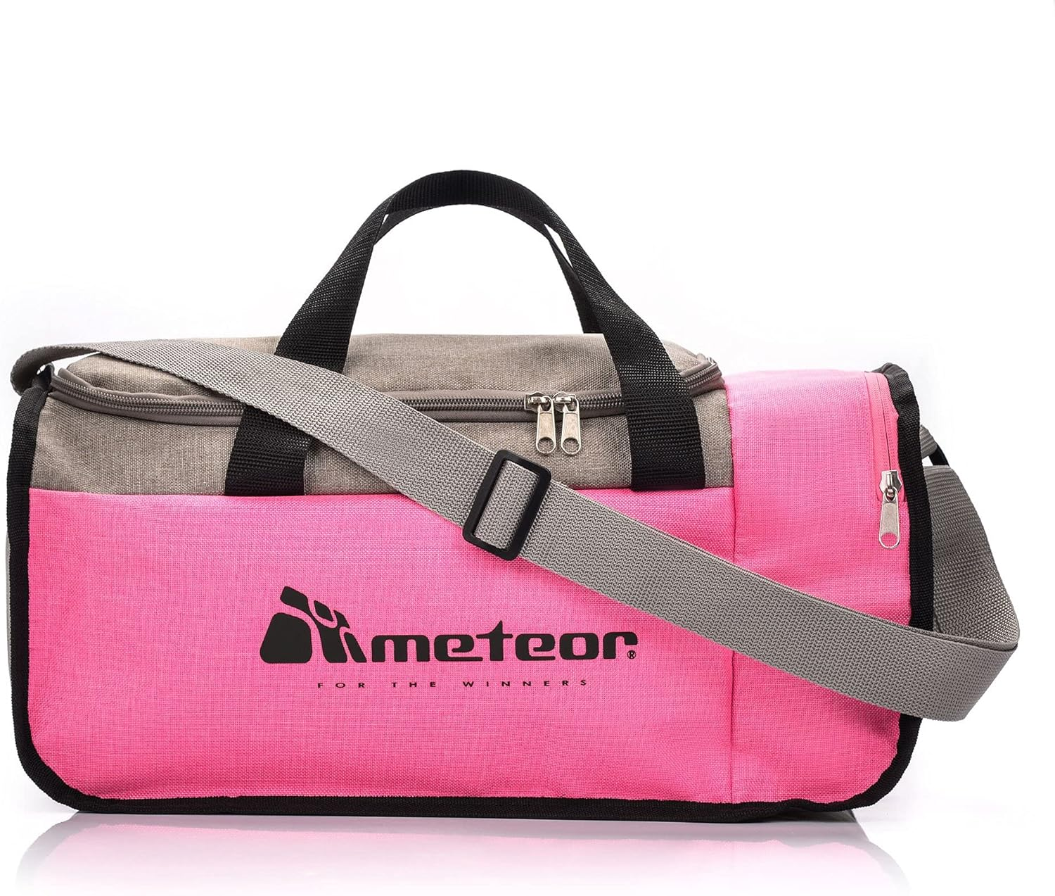 Meteor 20L Fitness Bag Gym Bag Duffel Bag Sports Duffle Large Capacity Shoe Compartment Travel Lightweight