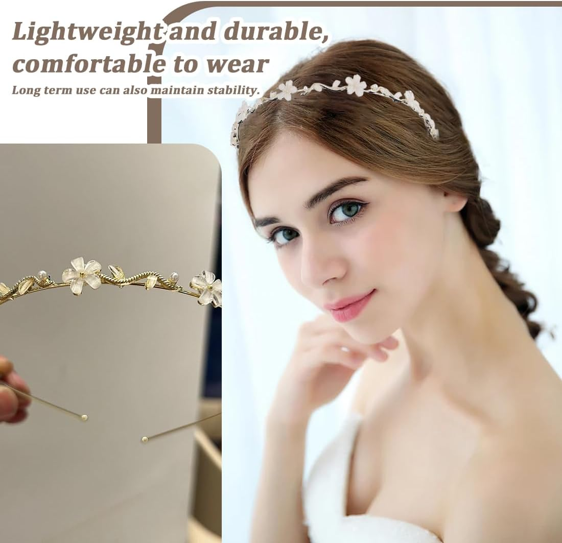 Headband Communion Girl and Bride Hair Accessories Communion Girls Wedding Girls Hair Accessories Flowers Bridal Hair Accessories image number 1