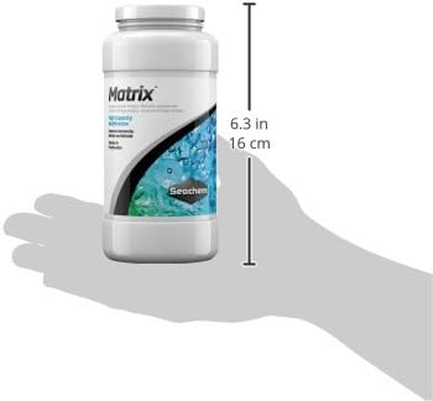 Seachem 67101130 Matrix Bio Media 500 Ml, 500 Ml