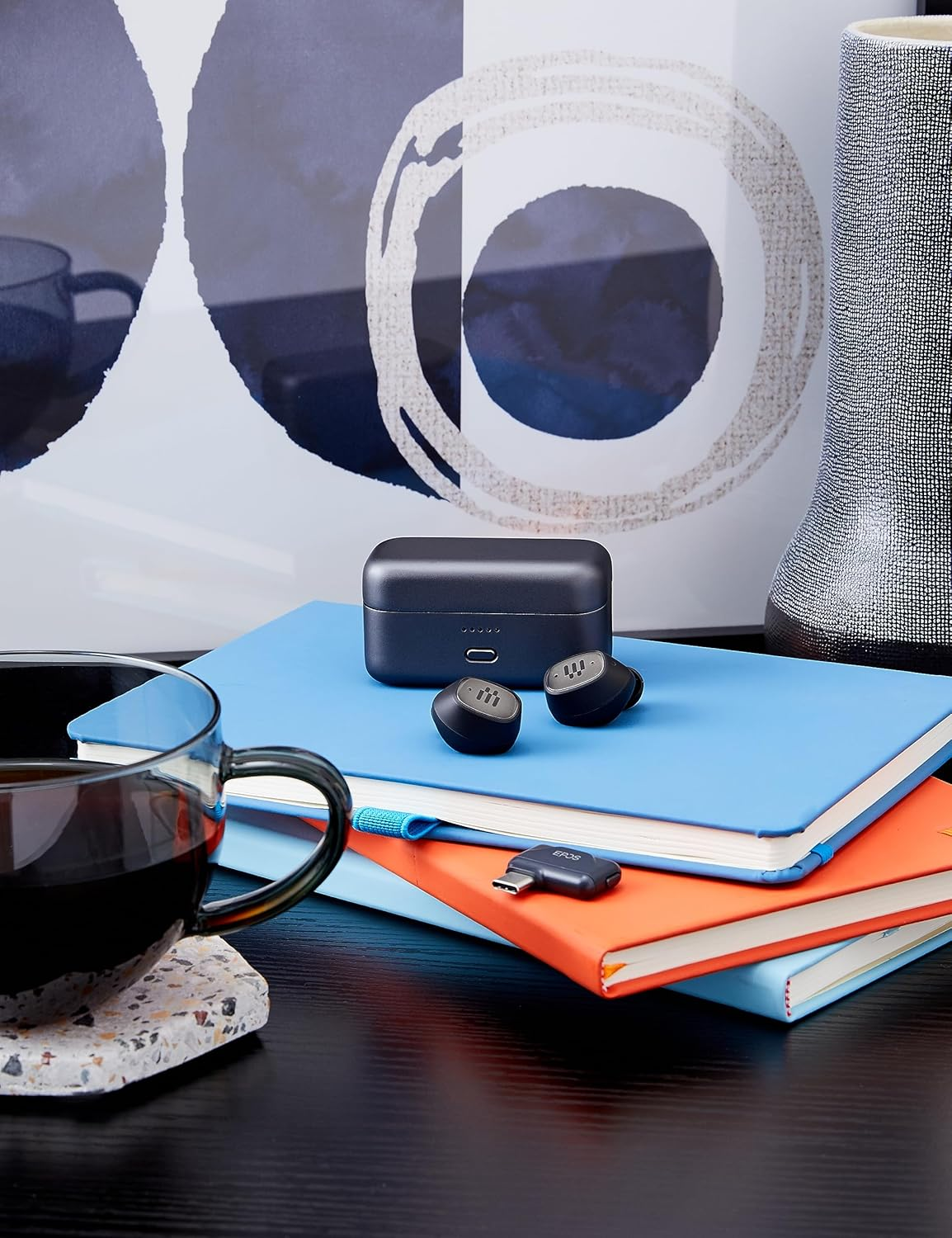 EPOS Audio Gaming GTW 270 Hybrid, True Wireless Engineered for Gaming, Lag-Free Gaming with Nintendo Switch, Playstation, PC and Android Devices, Black/Gray (1000230) image number 3