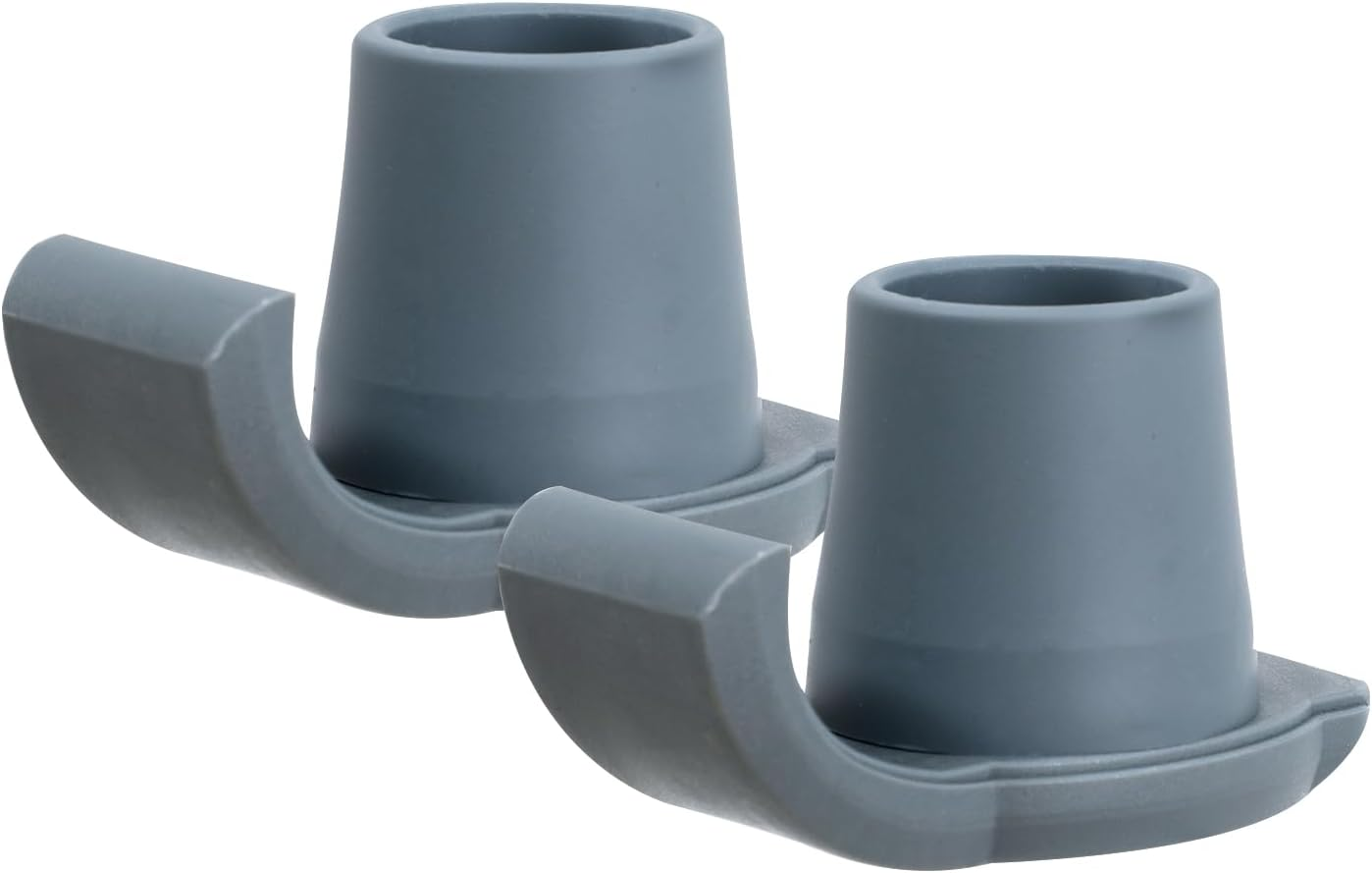 Walker Ski Glides,Walker Accessories for Seniors Folding Walkers, Universal Fit All 1-1/8" Tube Shaft Walker, 2Pack (Black)