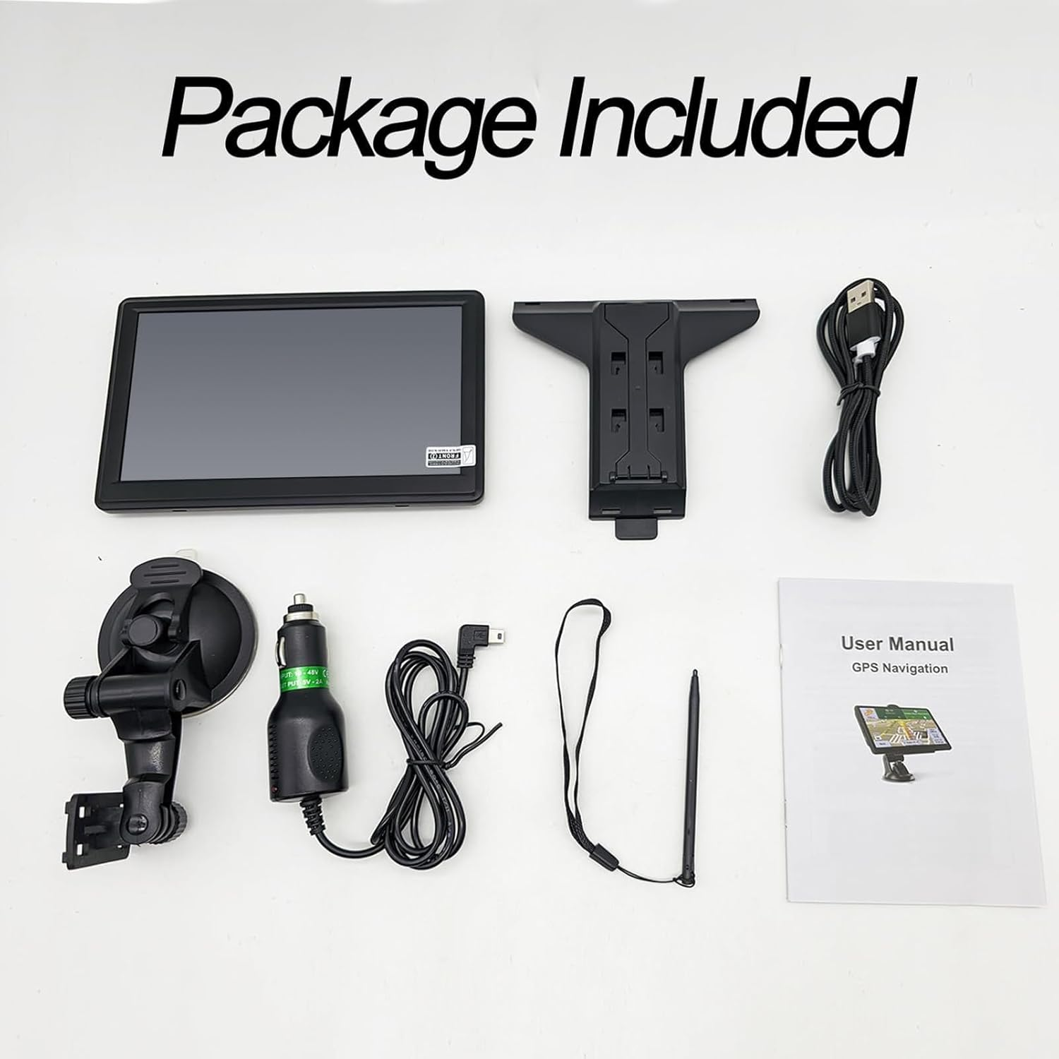 Car GPS Navigation | 18 Cm Screen with Vehicle Equipment | Touchscreen Maps Display for Long Vehicle Travel - Europe image number 5