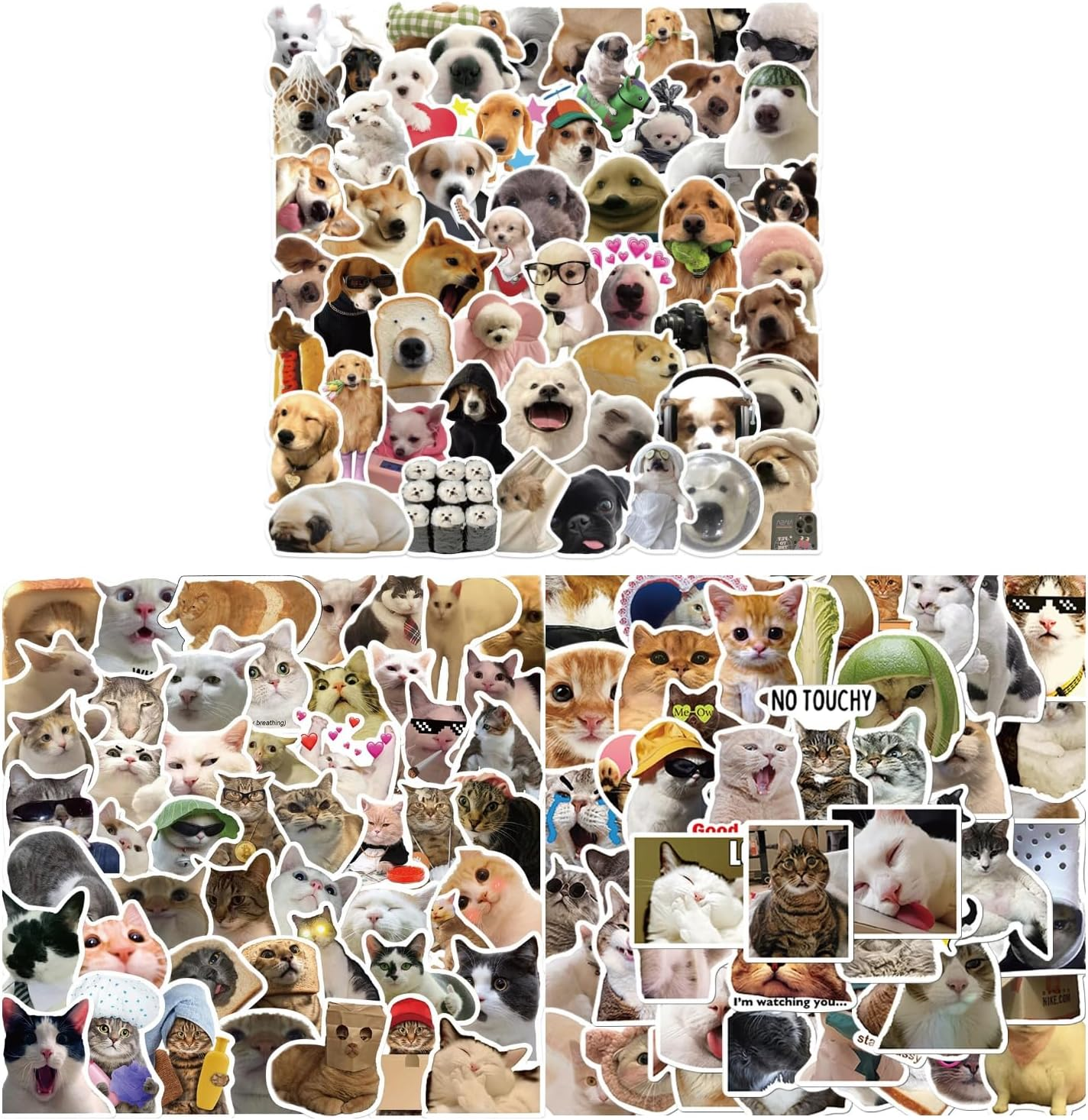 Stickers, Mixed Theme Vinyl Cute Stickers, Laptop Stickers for Water Bottles Skateboard, Waterproof Stickers for Teens Girls&Boys, Gifts for Kids