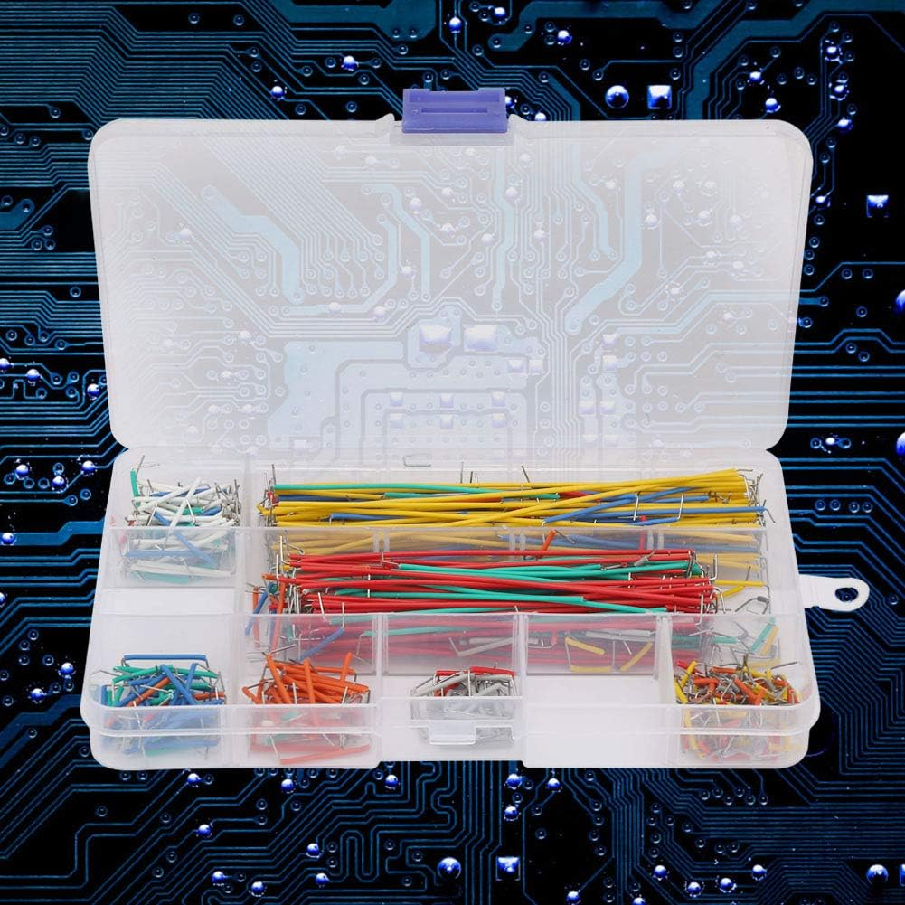 Breadboard Wire, 560Pcs Jumper Wire Portable for Breadboard Projects Easy to Connect Industry with a Plastic Box, Solderless Breadboard Jumper Cable Wires and Breadboard Hook up Wire Kits image number 2