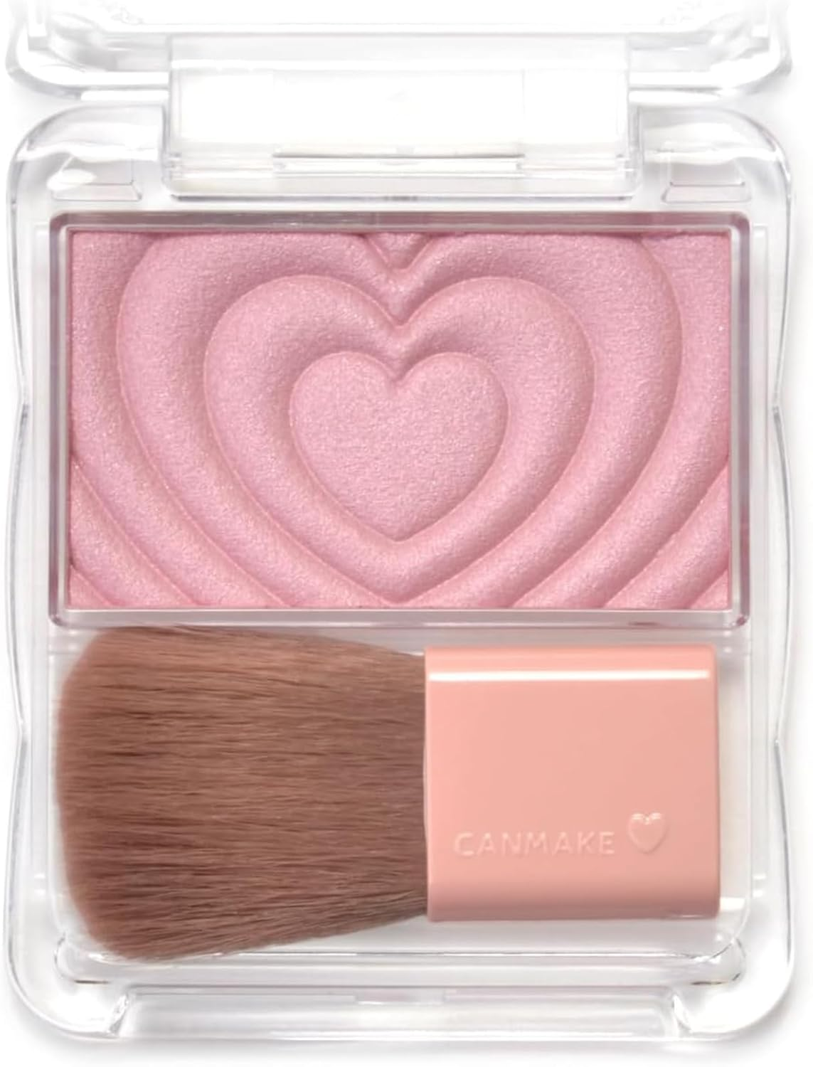 Canmake Powder Cheeks P05 Classy Mauve Pink, 0.06 Oz (1.8 G), Clear, Glossy, Bluish Pink - 03 Cheerful Peach image number 7