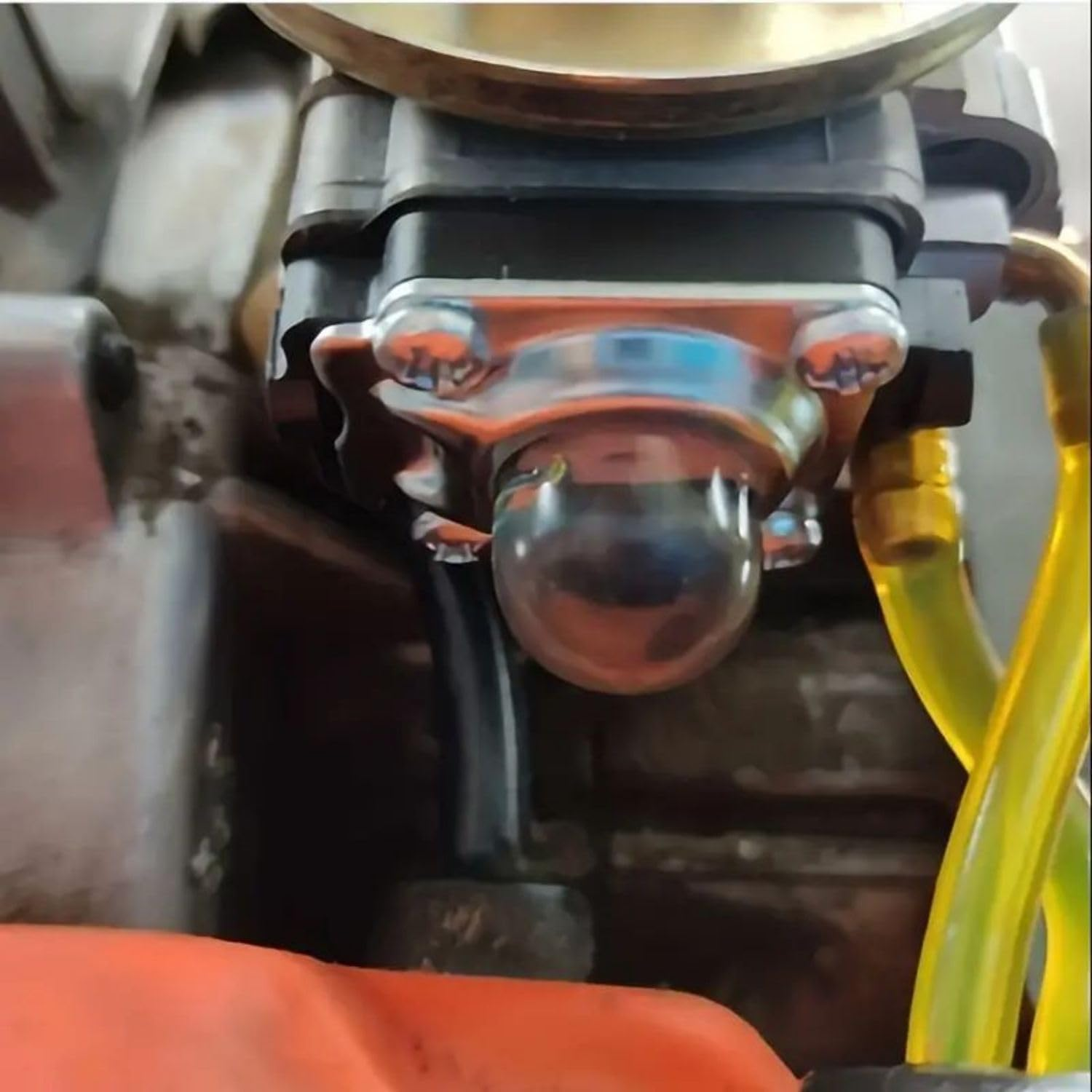 Clear Fuel Pump Carburetor Primer Bulb Cups, 20 Pack 2 Sizes Lawn Mower Replacement Parts Pump Bulb,Carburettor Pump Primer Bulbs image number 4