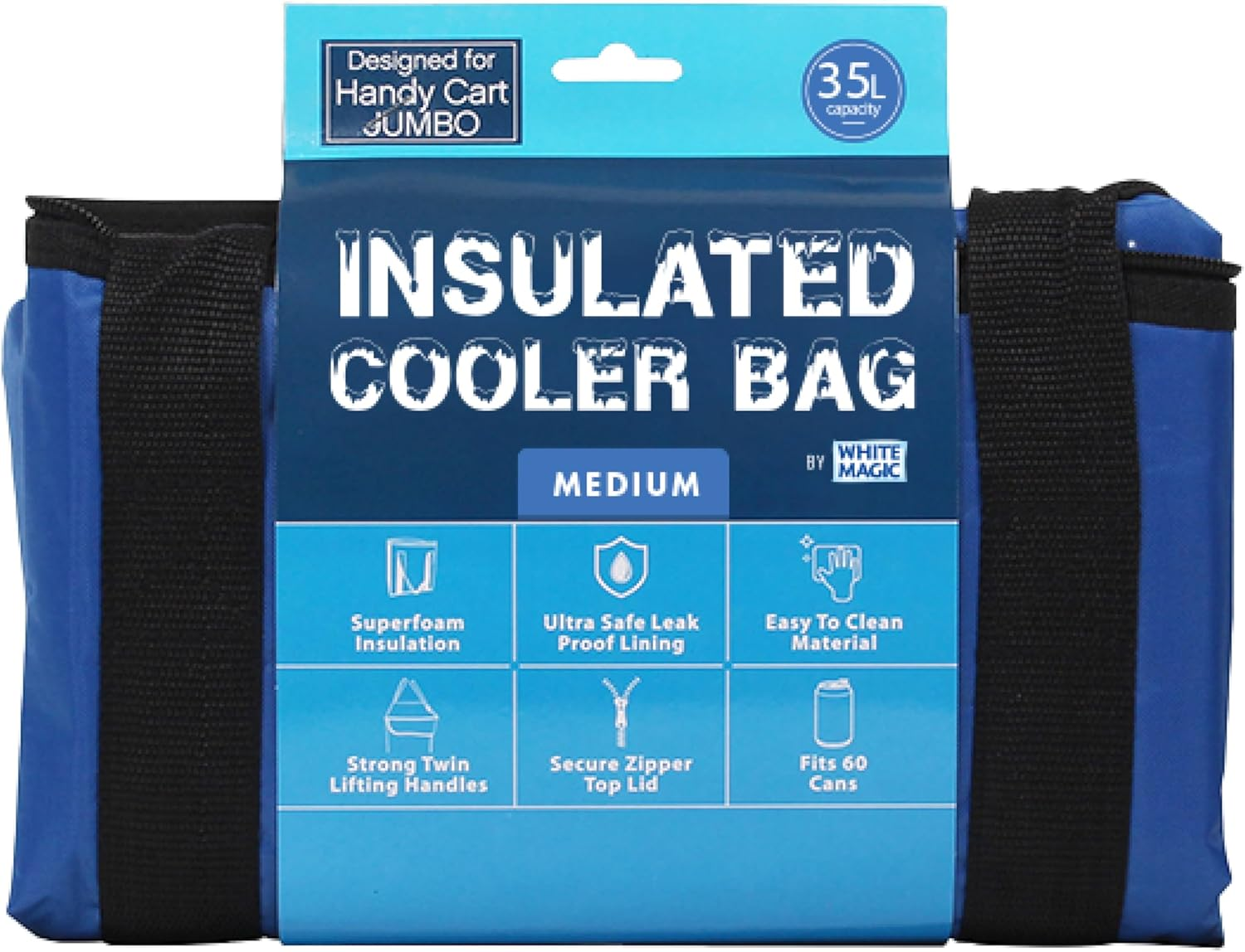 White Magic Handy Cart Insulated Coll Bag Jumbo image number 4