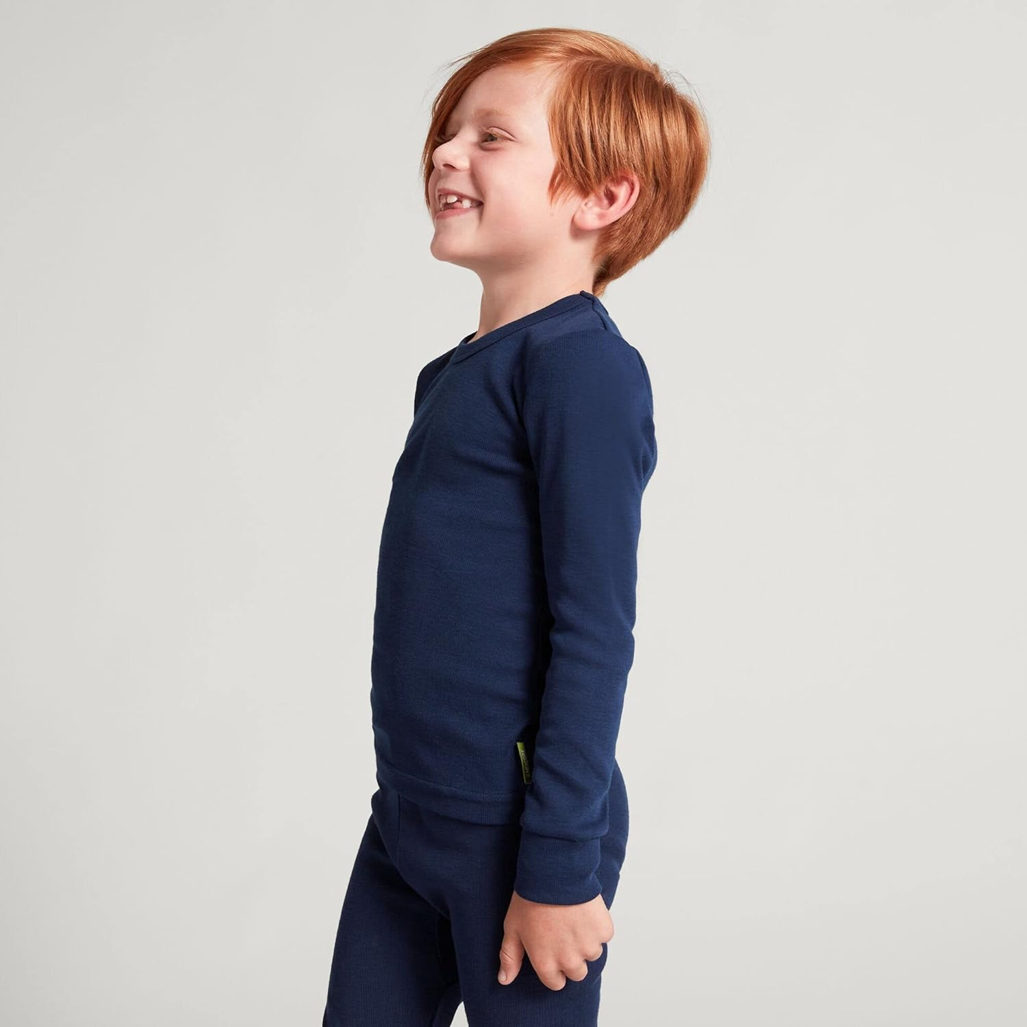 Kathmandu Kids' Kmdcore Long Sleeve Top Navy 8YRS image number 5