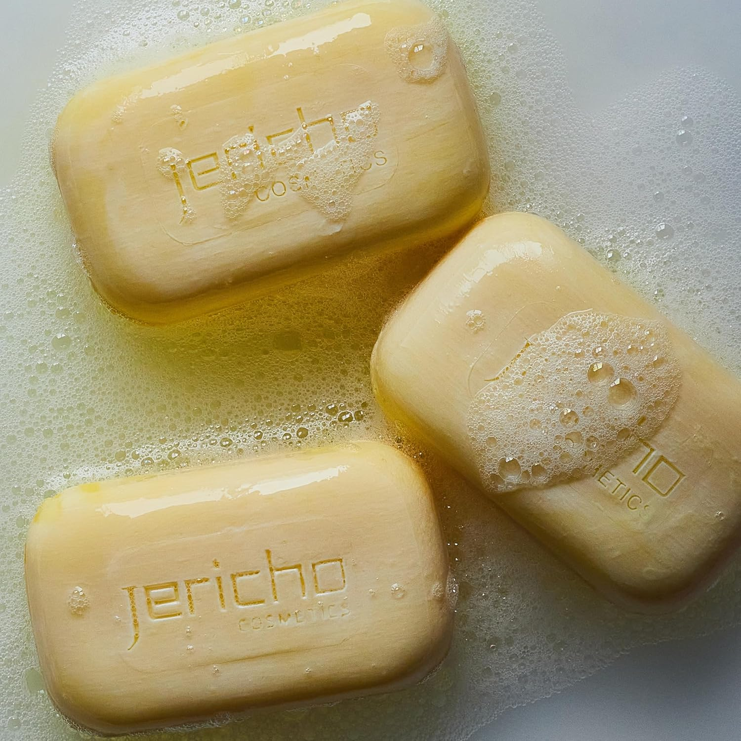 Jericho Dead Sea Sulfur Soap with Olive Oil &ndash; Helps with Acne, Psoriasis, Eczema & Blackheads &ndash; for Oily to Normal Skin &ndash; Vegan Face & Body Bar for Men & Women &ndash; 4.4 Oz Each (Pack of 3) image number 6