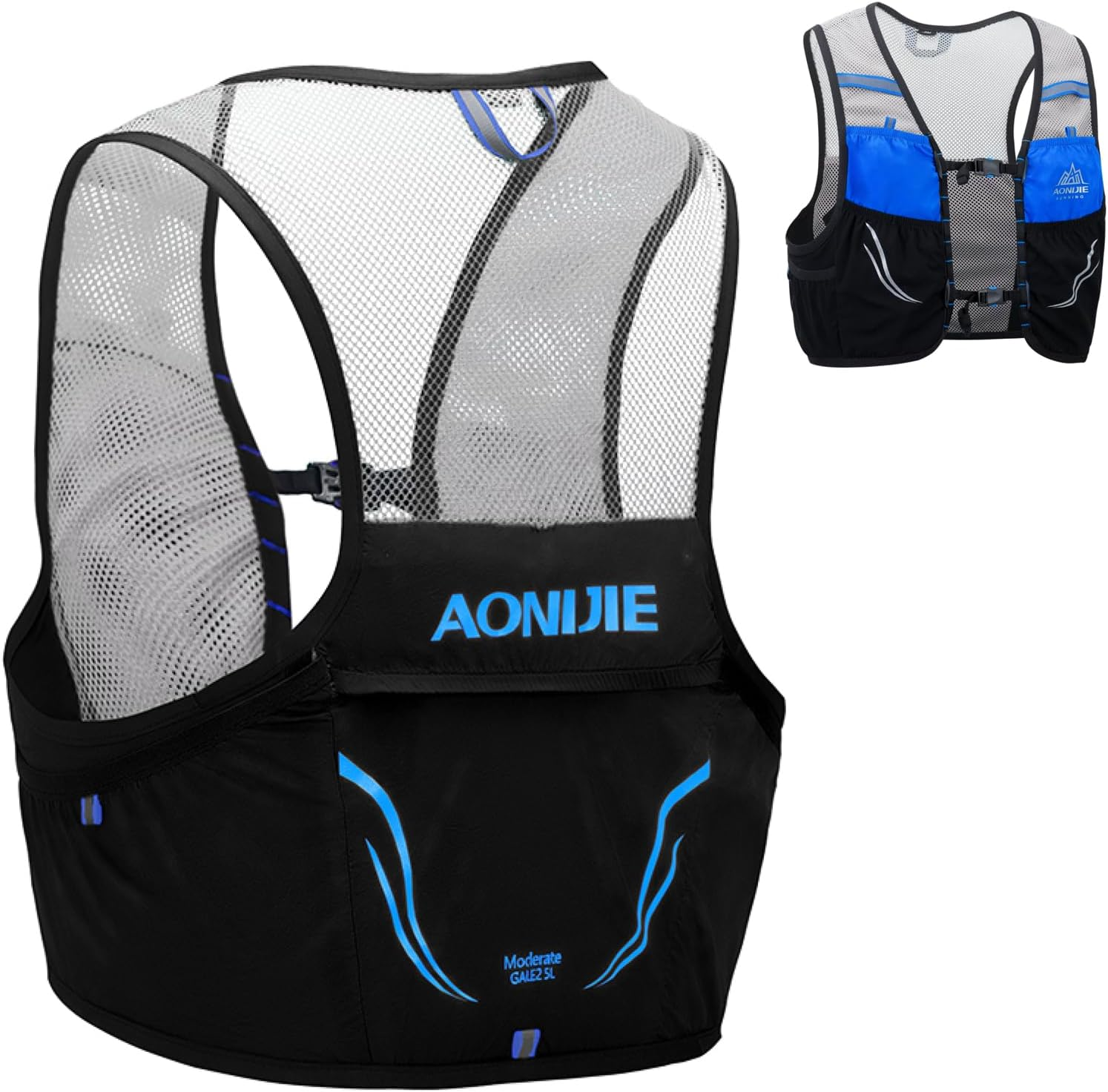 TRIWONDER 2.5L Ultraleicht Trinkrucksack, Laufrucksack F&uuml;r Marathon, Trail Running, Cycling