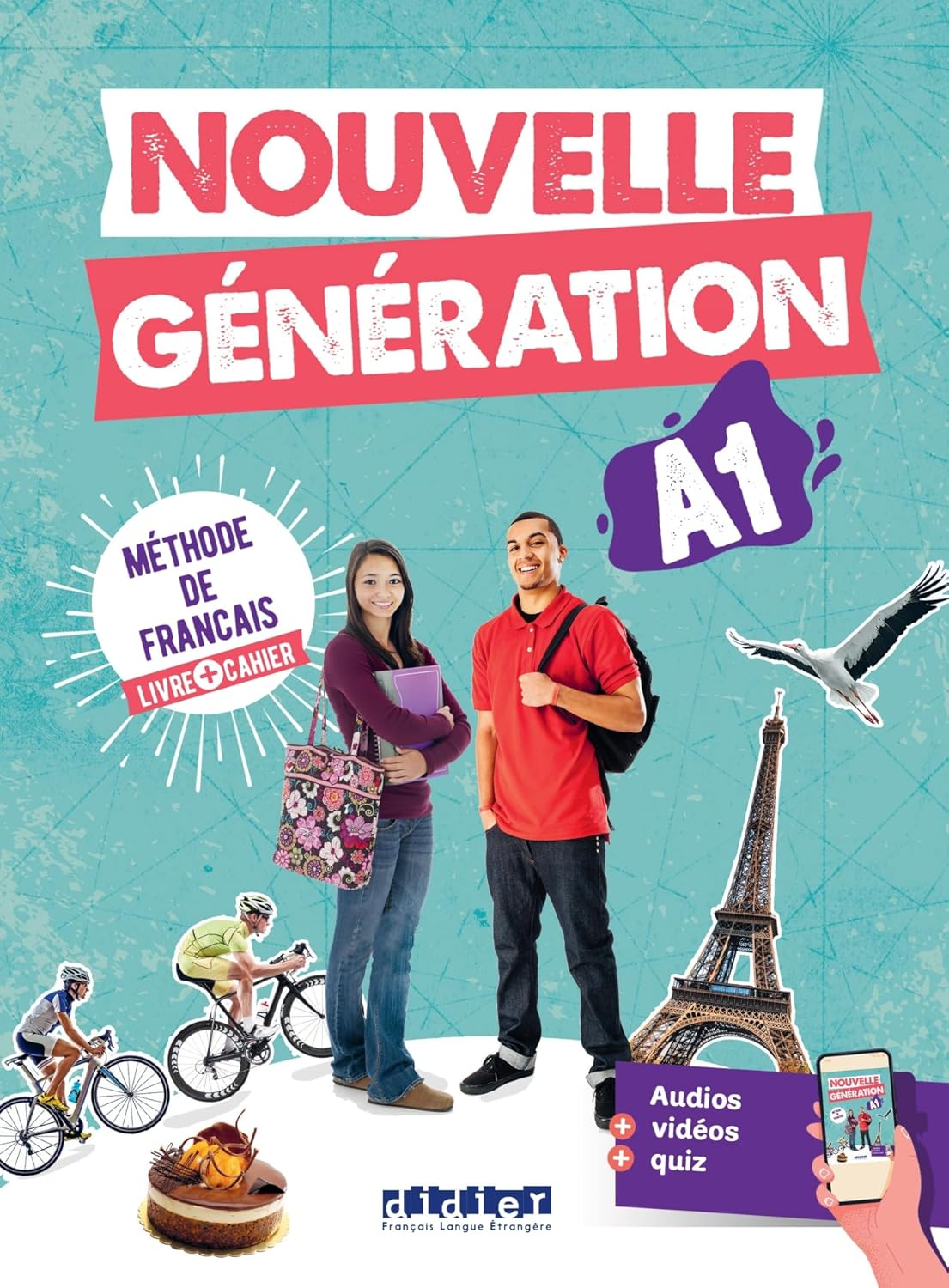 Nouvelle G&eacute;n&eacute;ration. Niveau A1. Con Cahier. per Le Scuole Superiori: Livre De L'Eleve + Cahier D'Activites A1 + Didier image number 1