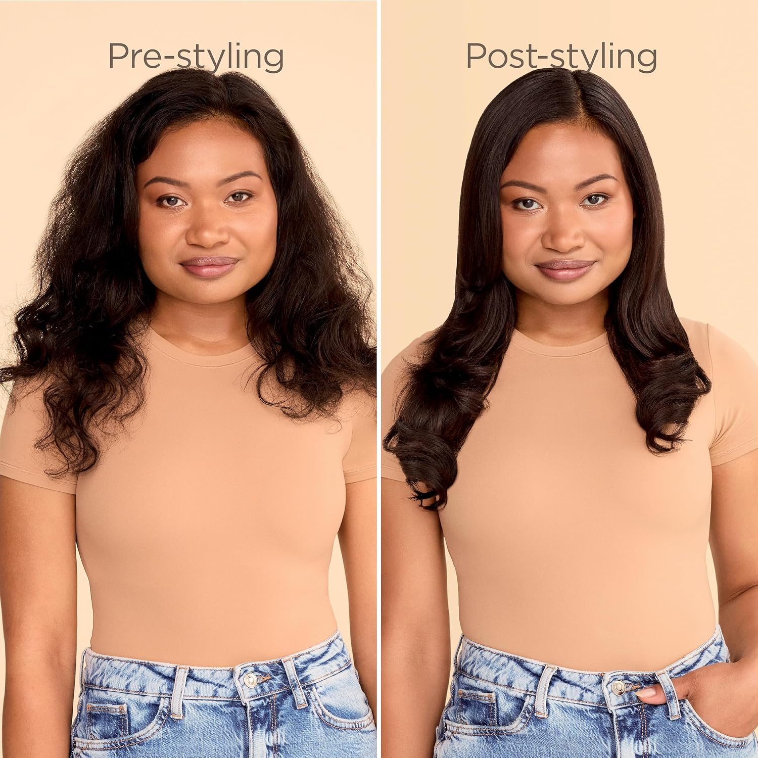 Shark XSKHD4PA Flexstyle Frizzfighter Finishing Tool, Attachment for Flexstyle Styling System, Hair Styling Tool, Smooth Flyaways, Stone​ image number 5