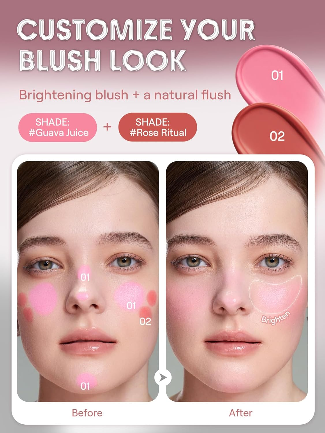 SHEGLAM Buttery Bliss Blush Stick - Rose Ritual image number 2