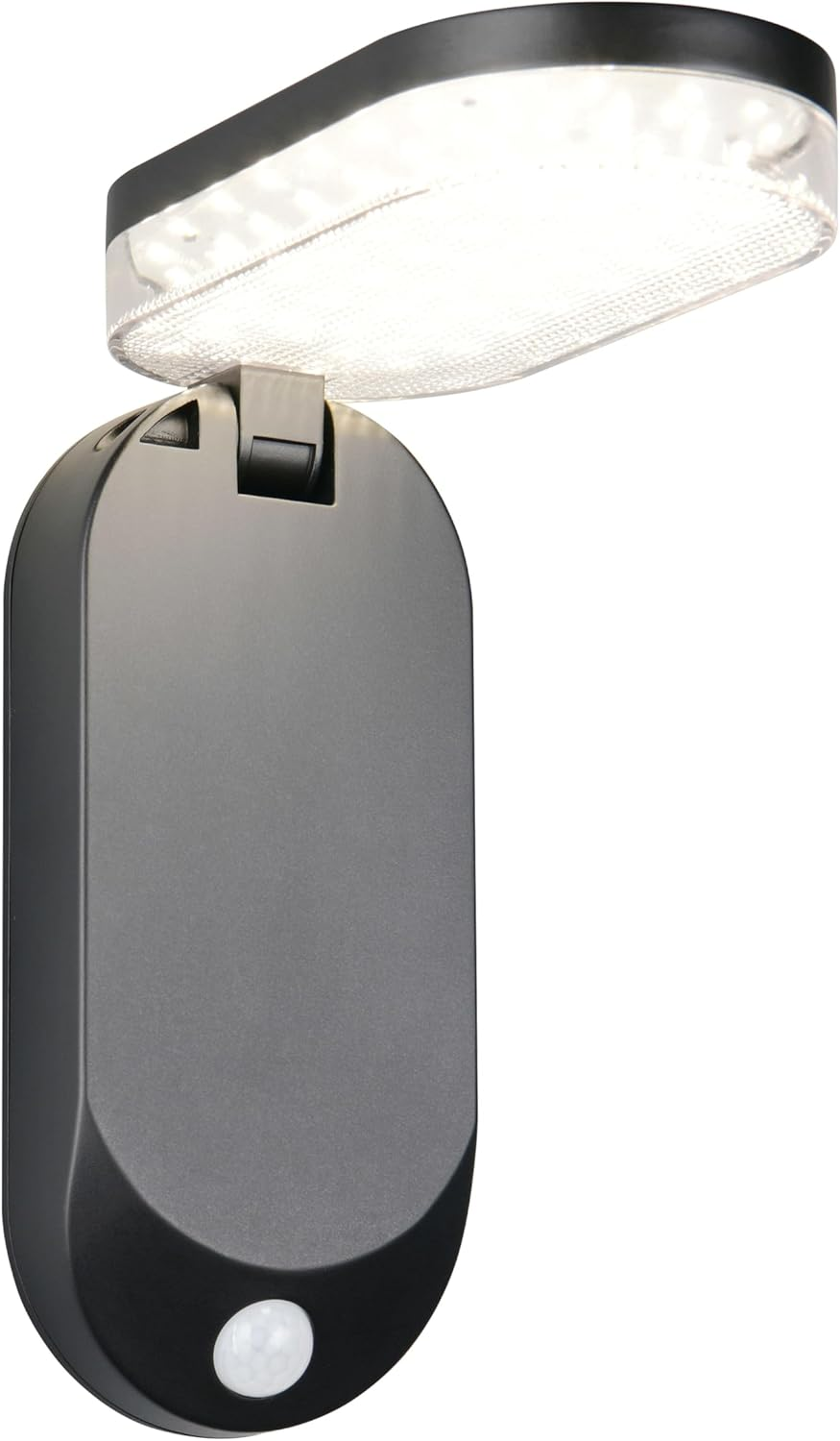 Reality Leuchten Lagoas R23176102 LED Solar Outdoor Wall Light Plastic Black with 3 Watt LED, Motion Sensor, Twilight Sensor, Orientation Light image number 5