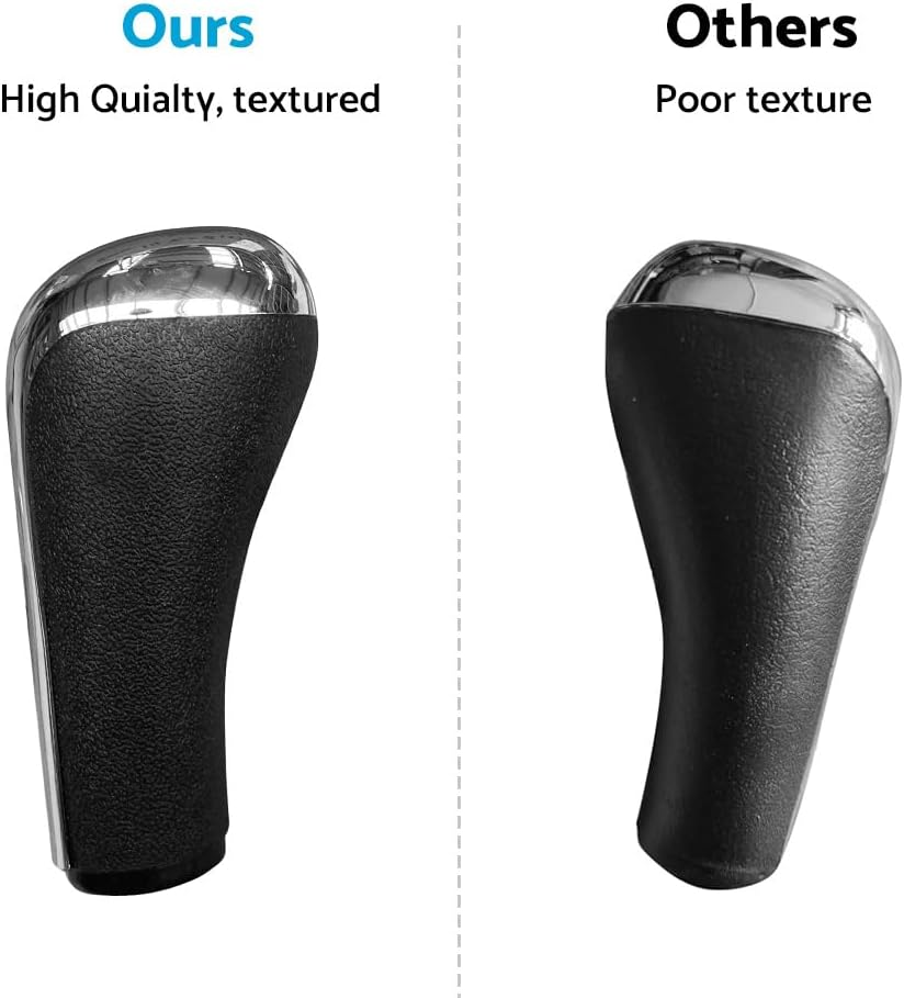 KAKA AUTO PARTS Car Automatic Gear Shift Knob Stick Replacement Compatible with Peugeot 206 207 208 307 308 408 image number 1