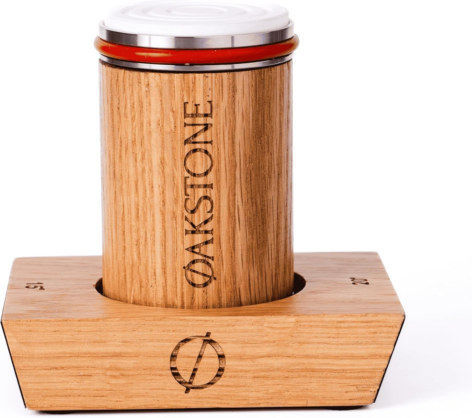 Oakstone Rolling Knife Sharpener Set - 400 & 1000 Grit Diamond & Ceramic Discs, 15&deg;/20&deg; Magnetic Angles, Manual Sharpening Kit for Kitchen & Camping Chef Knives, Home Gadgets & Gifts for Chefs image number 3