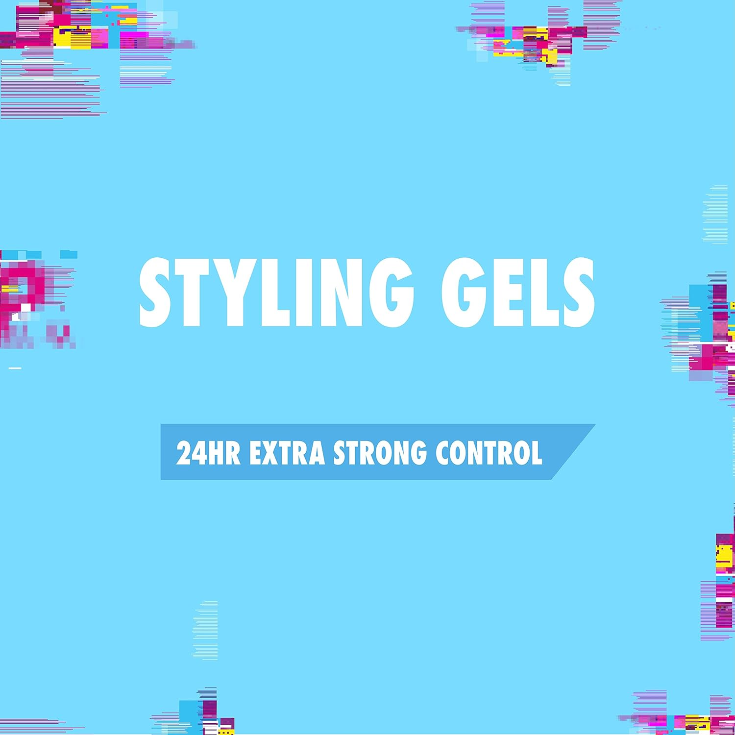 Vo5 Styling Gel Tub Mega Hold, 250G (Pack of 2)