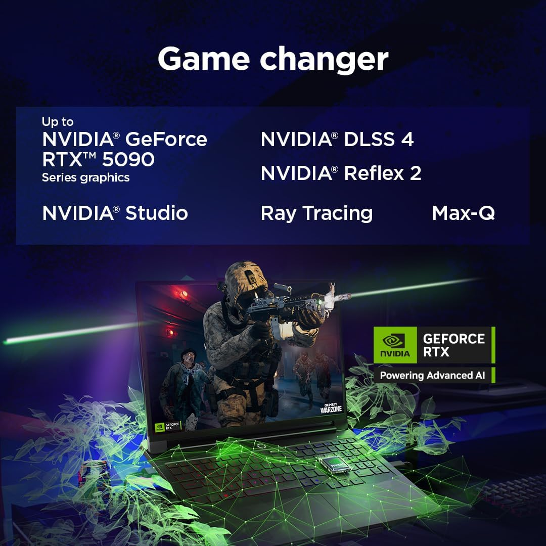 Lenovo Legion Pro 7I 16IAX10H 16-Inch WQXGA OLED Display 240Hz Ultra 9 64GB 1TBSSD RTX5090 Wifi 7 Win11H Eclipse Black 83F5004NAU image number 5