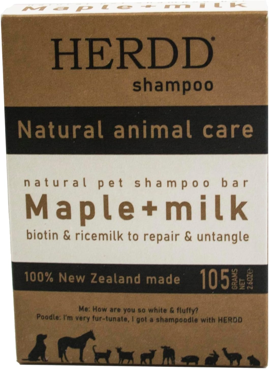 HERDD Shampoo Bar for Pets | Rose & Wagnolia, Nourishing, Anti-Itch, Detangling Shampoo for Dogs, Cats & Horses image number 4
